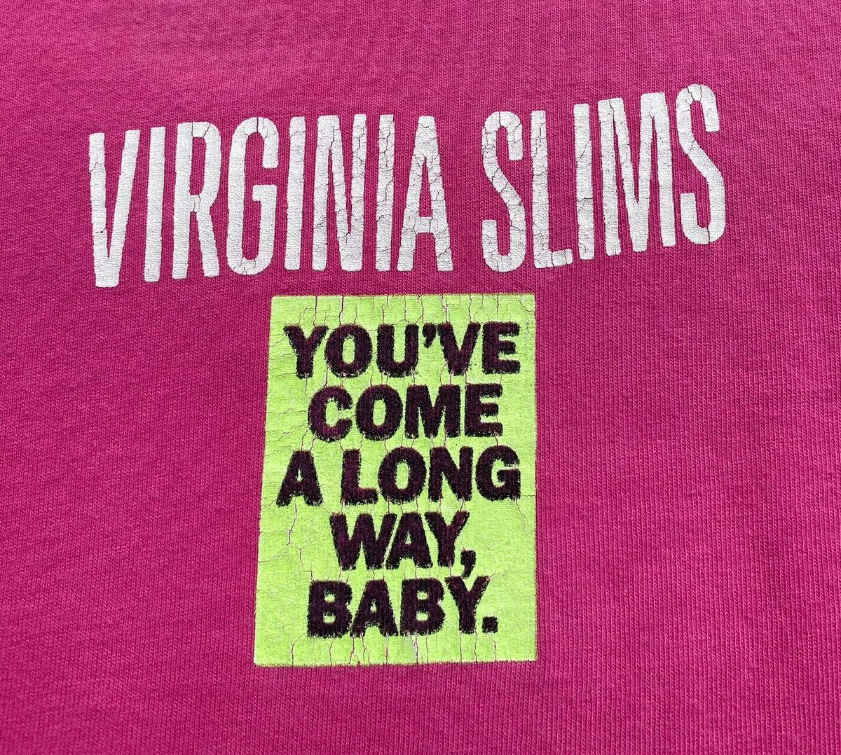 Vintage 90’s Virginia Slims Sugar & Spice Double Sided T-Shirt XL Size US XL / EU 56 / 4 - 6 Thumbnail