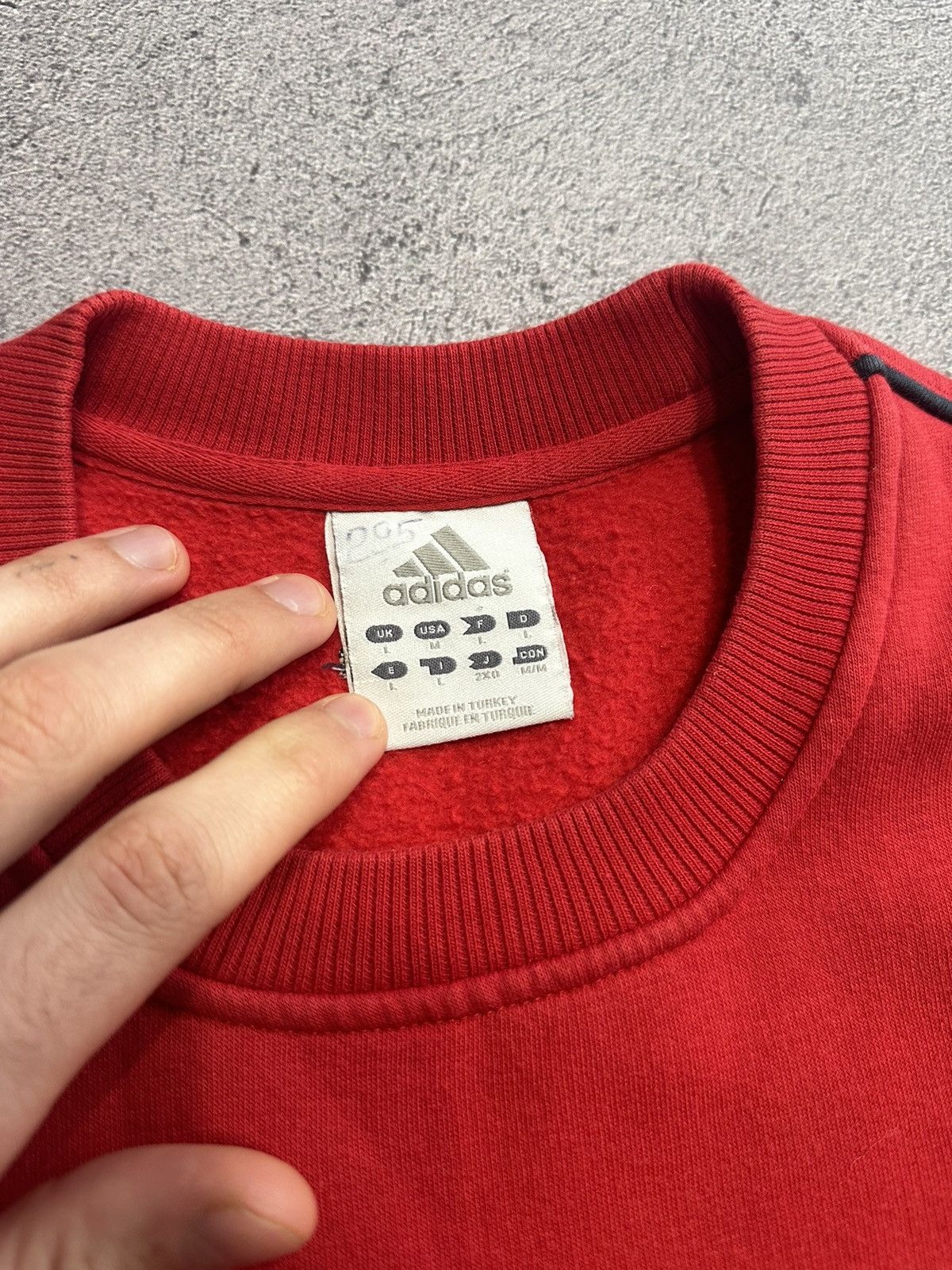 Adidas × Vintage 🐞 Adidas Vintage Sweater Size US L / EU 52-54 / 3 - 5 Thumbnail