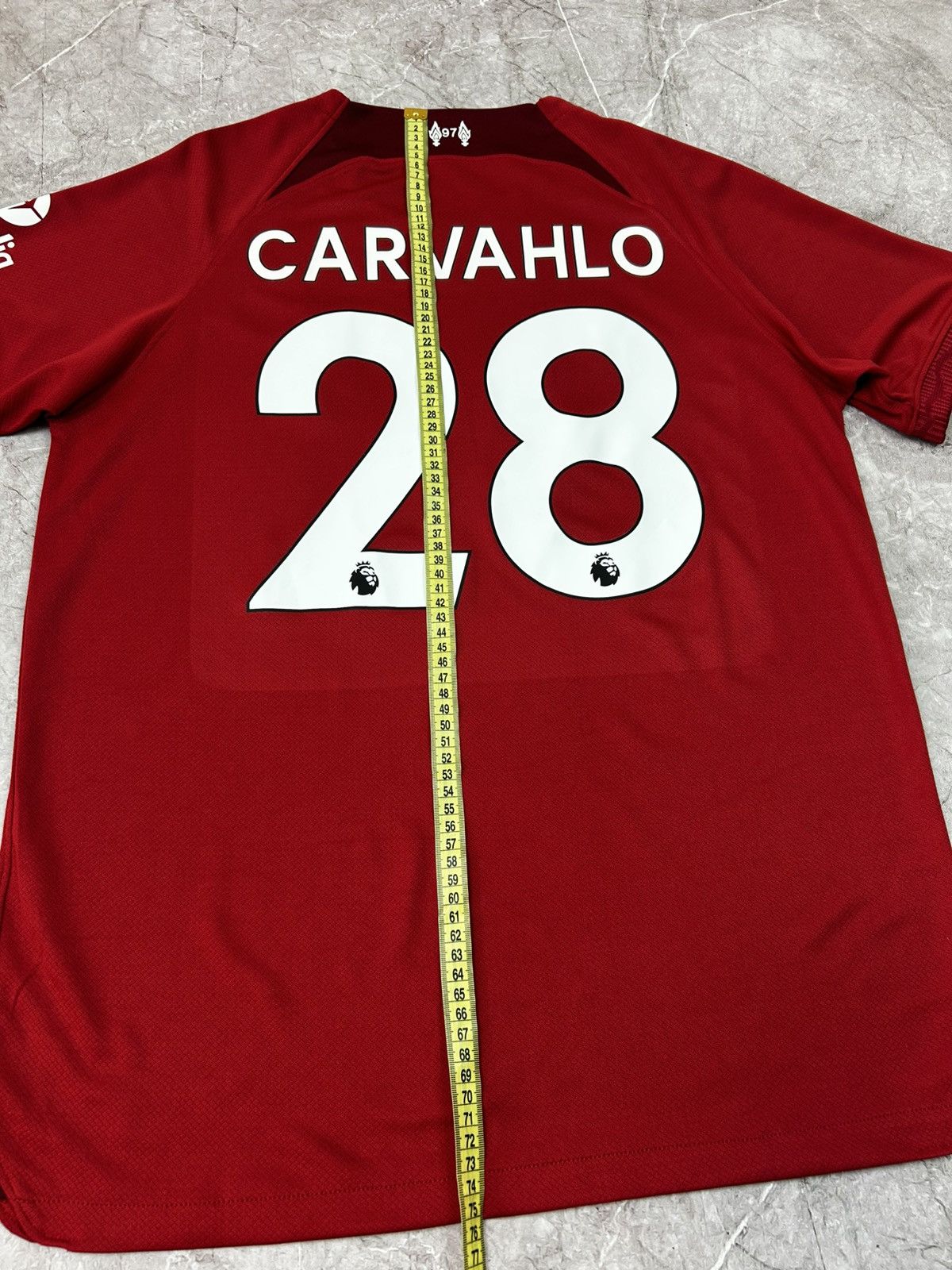 Nike Nike Liverpool Carvalho 28 Home Football Shirt 2022/23 Size US L / EU 52-54 / 3 - 12 Thumbnail