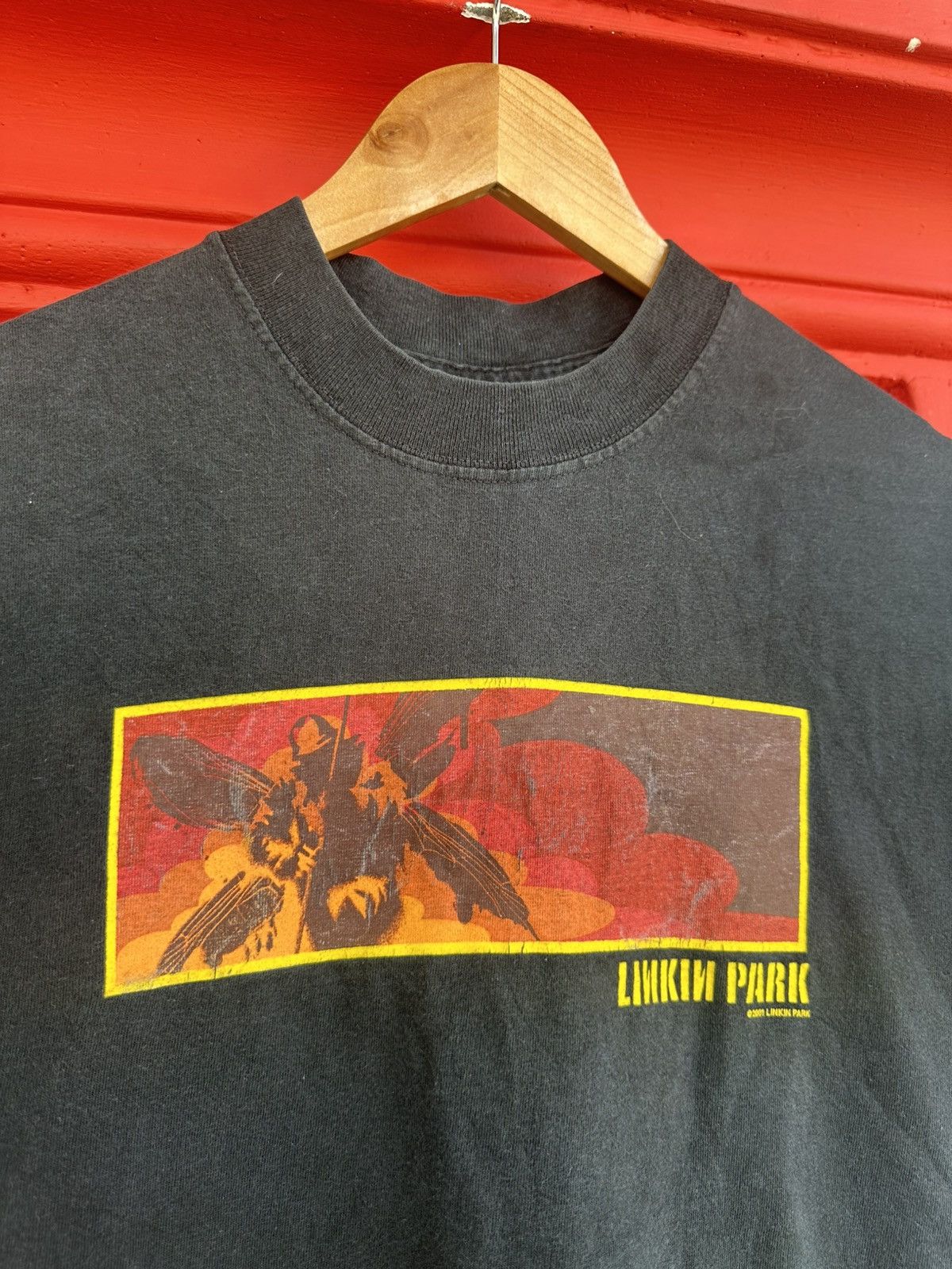 Band Tees Vintage 2001 Linkin Park Hybrid Theory Band Tee Size US M / EU 48-50 / 2 - 3 Thumbnail