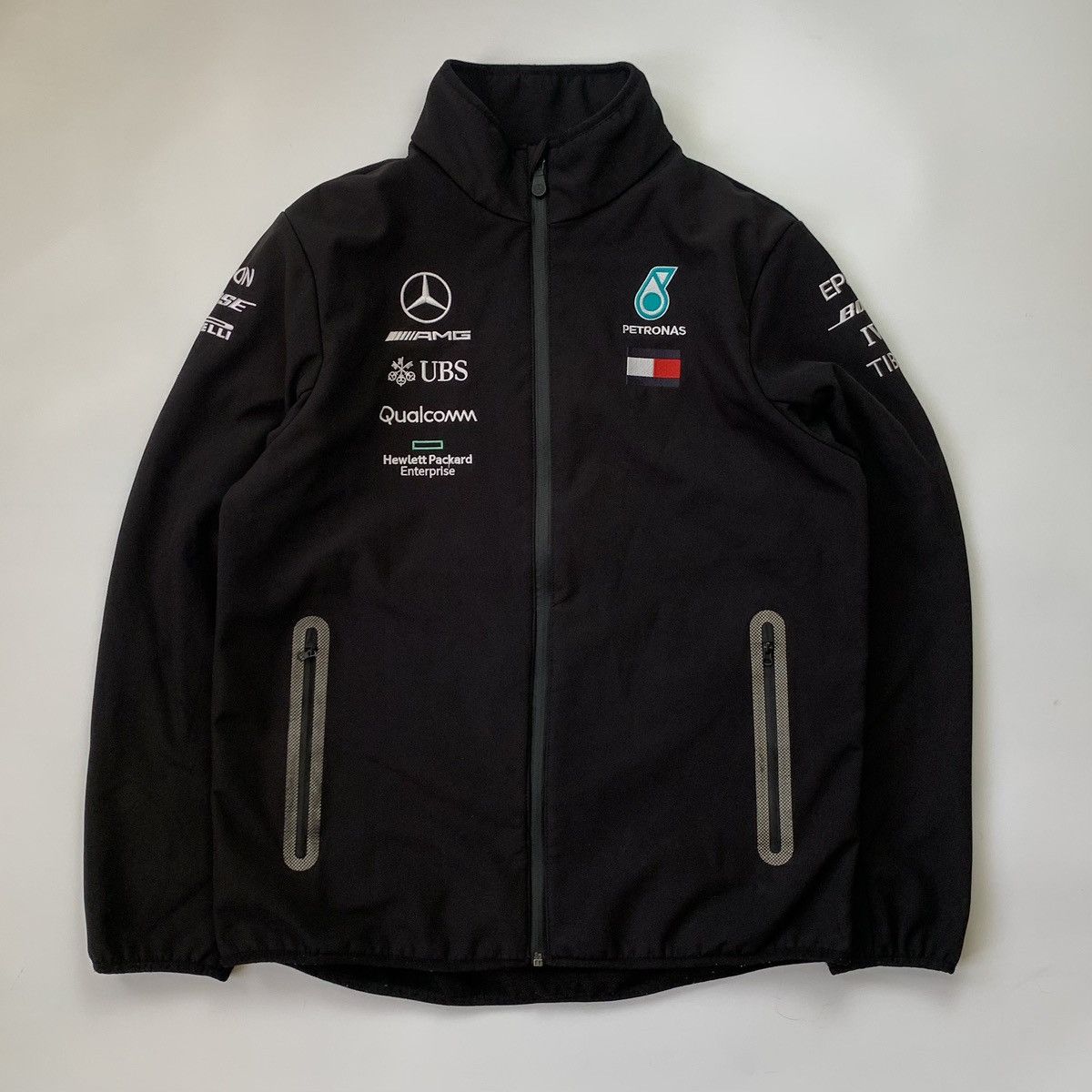 Mercedes-Benz 🏎️ MERCEDES AMG PETRONAS RACING FORMULA SOFT SHELL JACKET Size US L / EU 52-54 / 3 - 1 Thumbnail