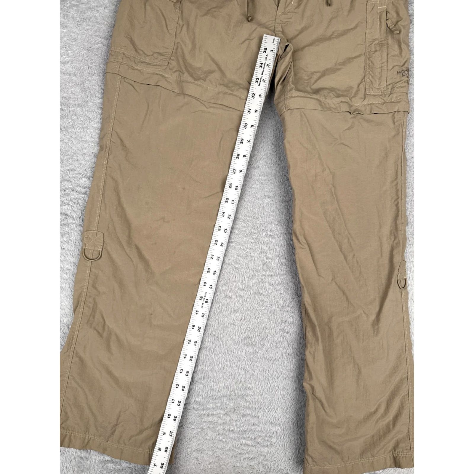 The North Face VINTAGE The North Face Pants Womens Medium Beige Hiking Nylon Elastic Waist Trail Size 32" / US 10 / IT 46 - 7 Thumbnail