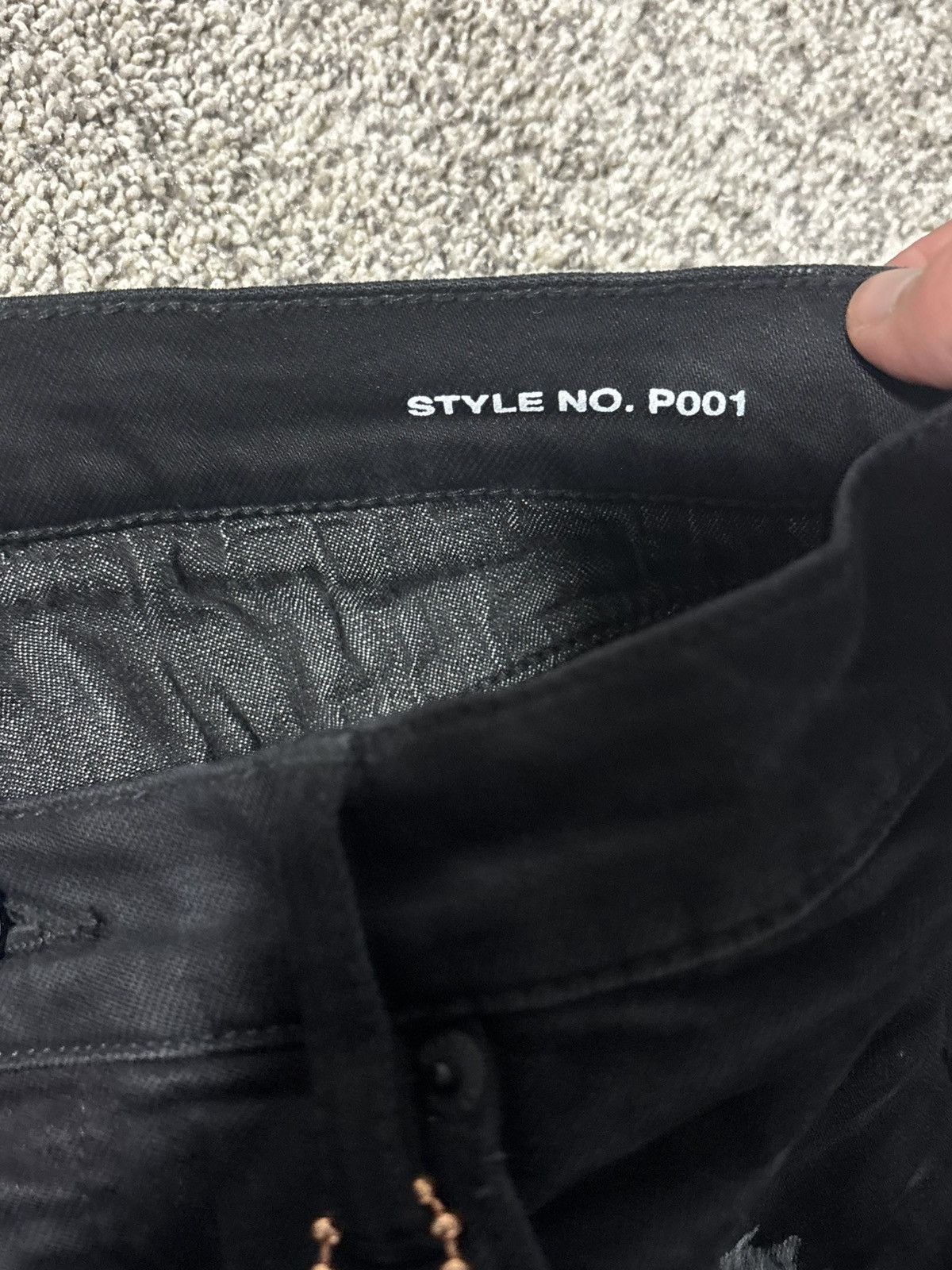 Purple Brand Purple Brand Jeans Black Size US 31 - 3 Thumbnail