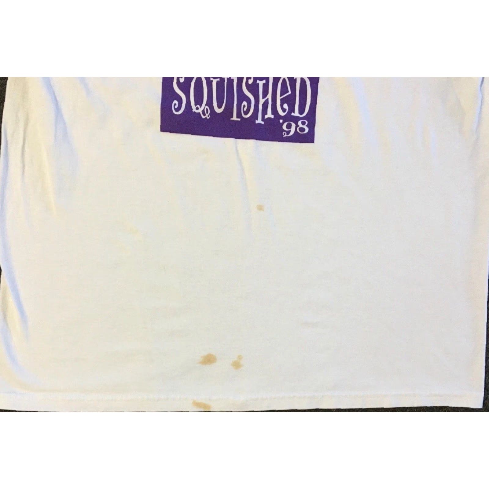 Vintage VINTAGE 90s I Got Squished Rosie O’Donnell Show Promo Shirt XL White Funny TV Grunge Men T-Shirt Short Sleeve Size US XL / EU 56 / 4 - 5 Thumbnail