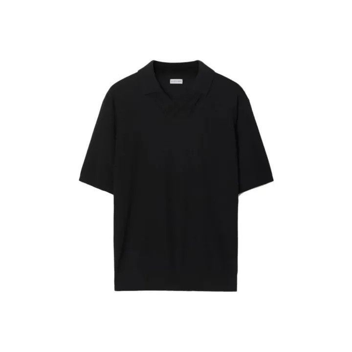 Burberry Burberry Burberry Black Short Sleeve Polo Shirt-2507 Size US XL / EU 56 / 4 - 1 Thumbnail