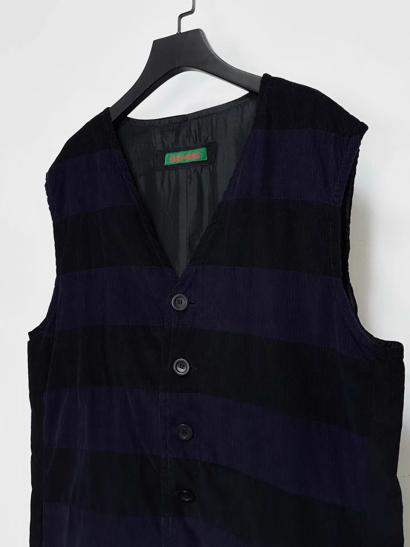 Casey Casey casey casey colorblock cord vest purple-black oversize Size US S / EU 44-46 / 1 - 4 Thumbnail
