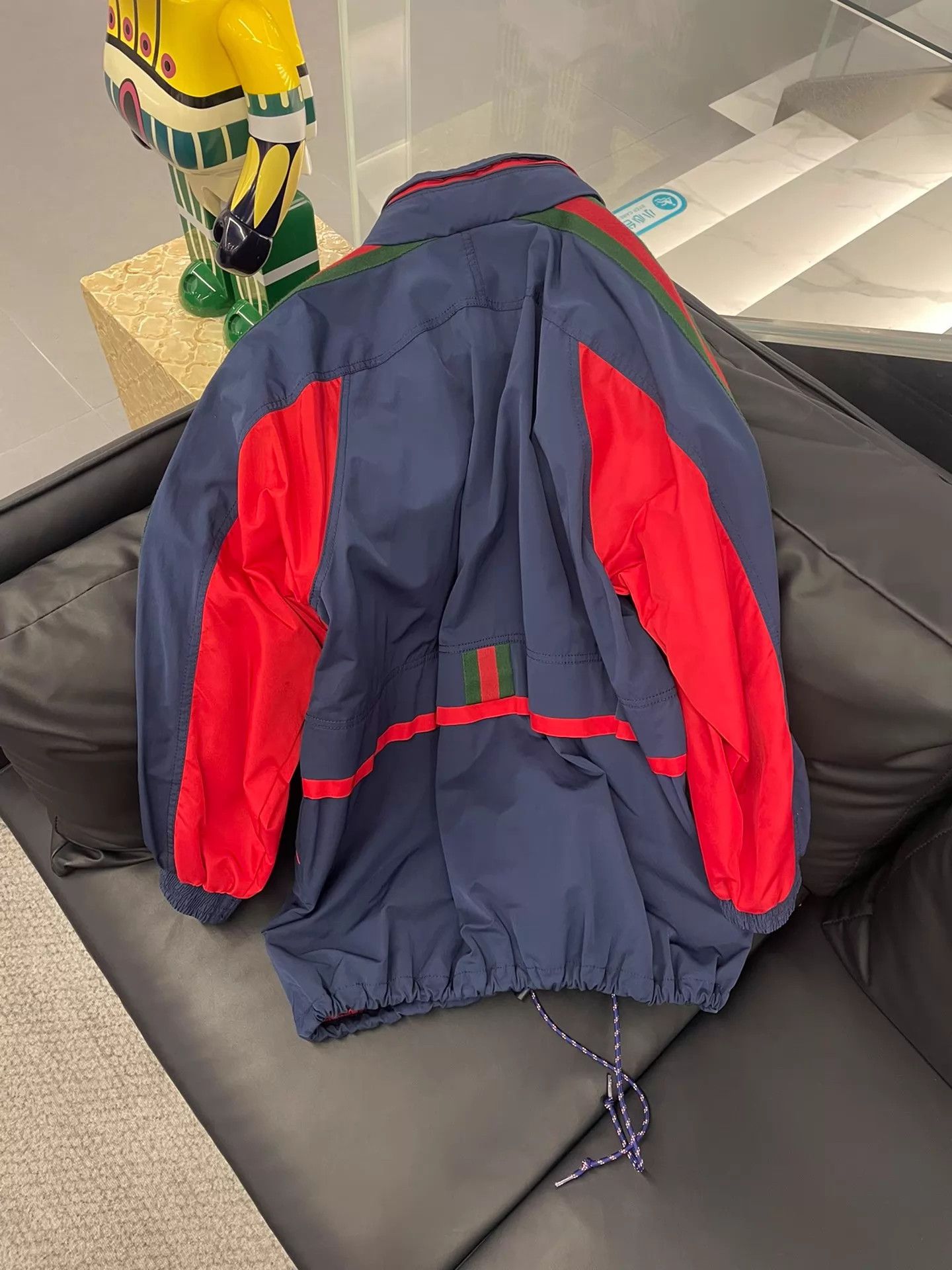 Gucci Gucci Stripe Windbreaker Men's 44 Excellent Size US S / EU 44-46 / 1 - 2 Thumbnail