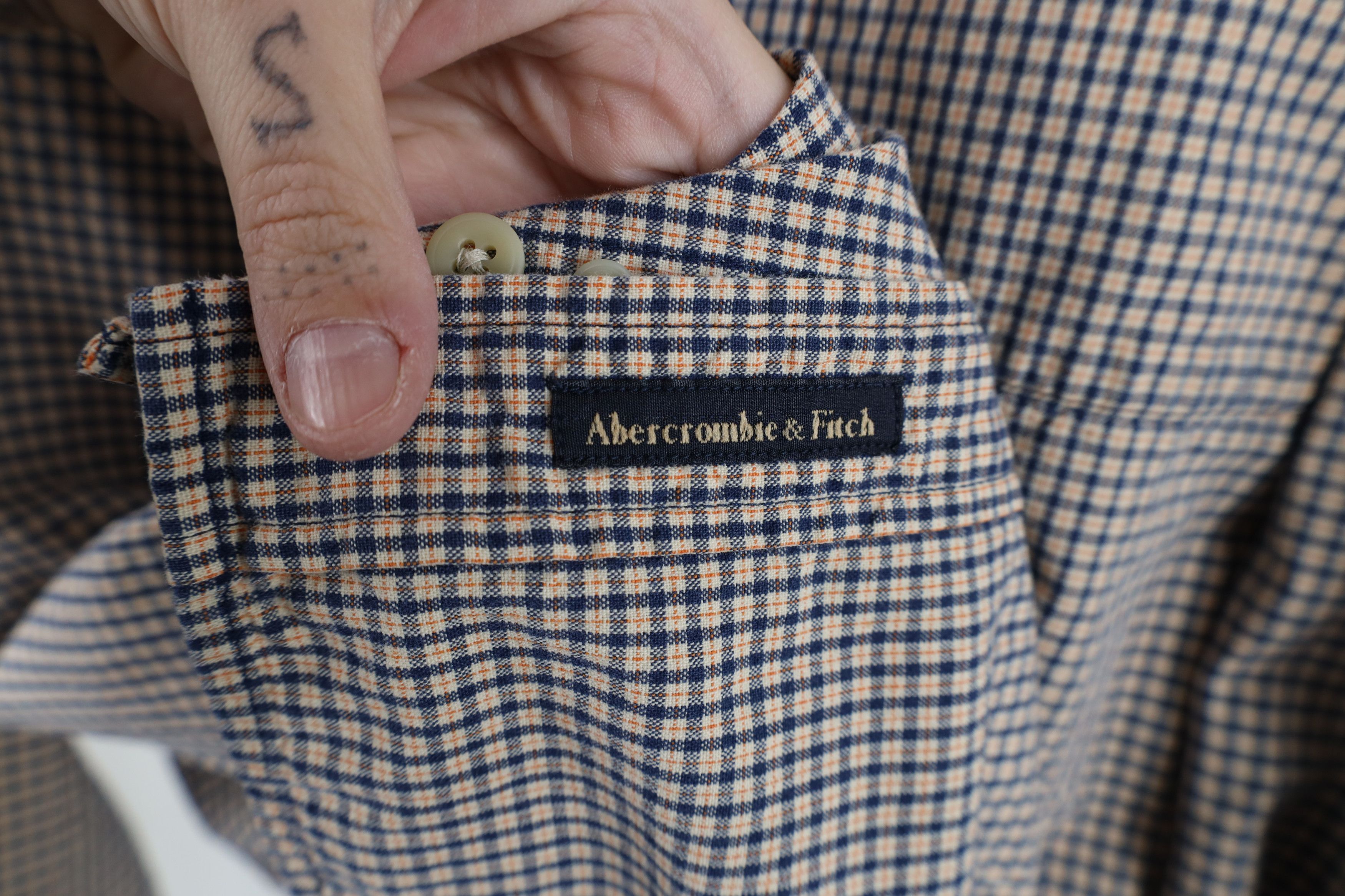 Abercrombie & Fitch Vintage 90s Abercrombie & Fitch Collared Button Down Shirt Size US L / EU 52-54 / 3 - 4 Thumbnail