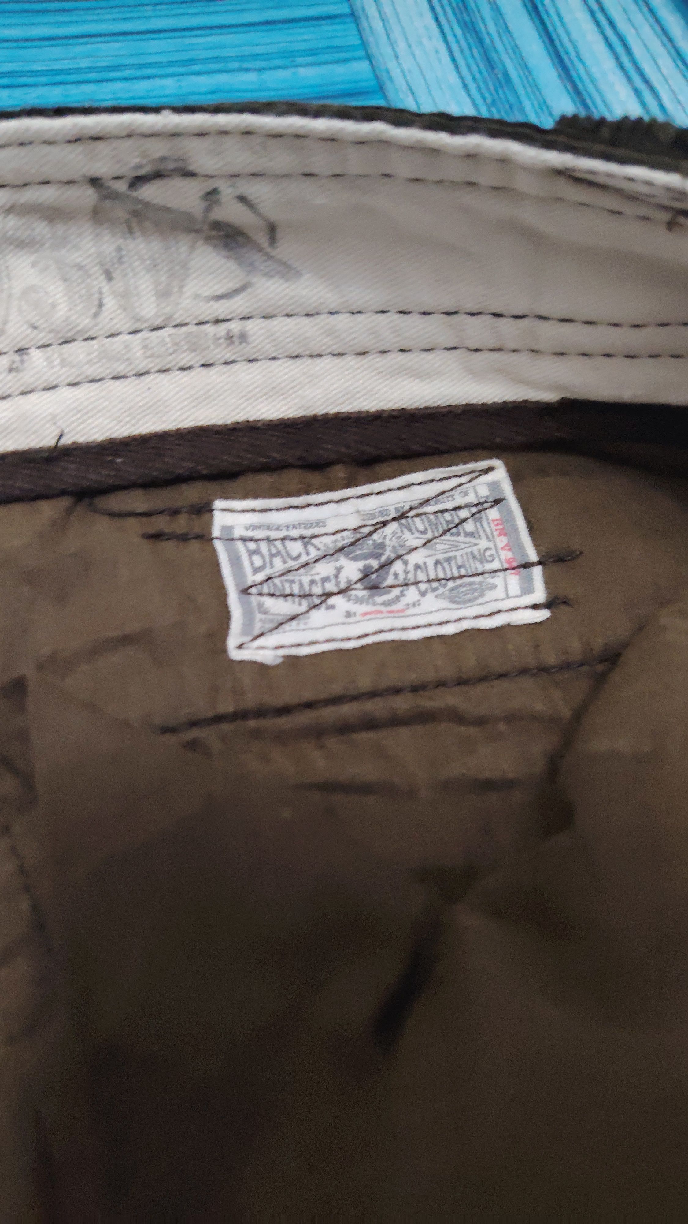 Japanese Brand Distressed corduroy back number & mfg cargo pants custom Size US 32 / EU 48 - 9 Thumbnail