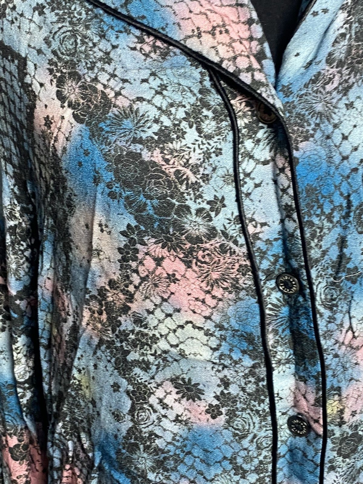 Zadig & Voltaire ZADIG & VOLTAIRE Tacha Button Down Shirt Snakeskin Women's L Size L / US 10 / IT 46 - 5 Thumbnail