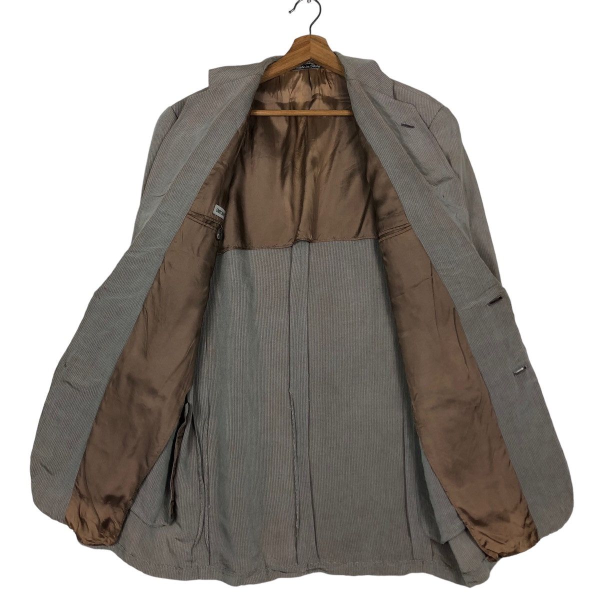 Emporio Armani Vtg Emperio Armani Made in Italy Chore Jacket Double Breast Size US M / EU 48-50 / 2 - 13 Thumbnail
