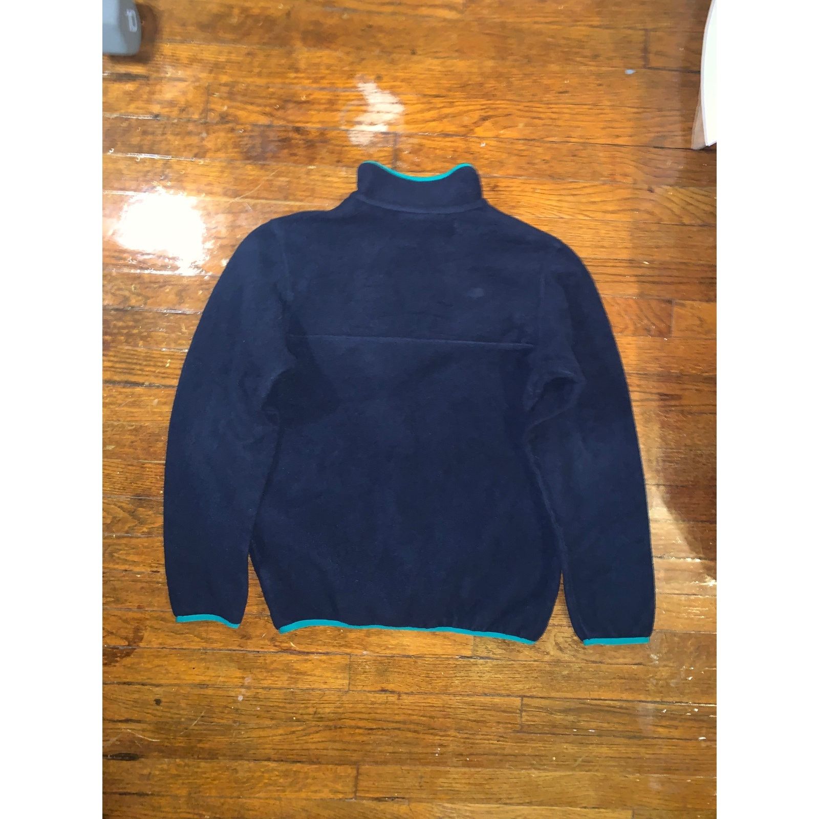 Patagonia Vintage Patagonia Synchilla Snap T Fleece Medium Navy Size M / US 6-8 / IT 42-44 - 7 Thumbnail