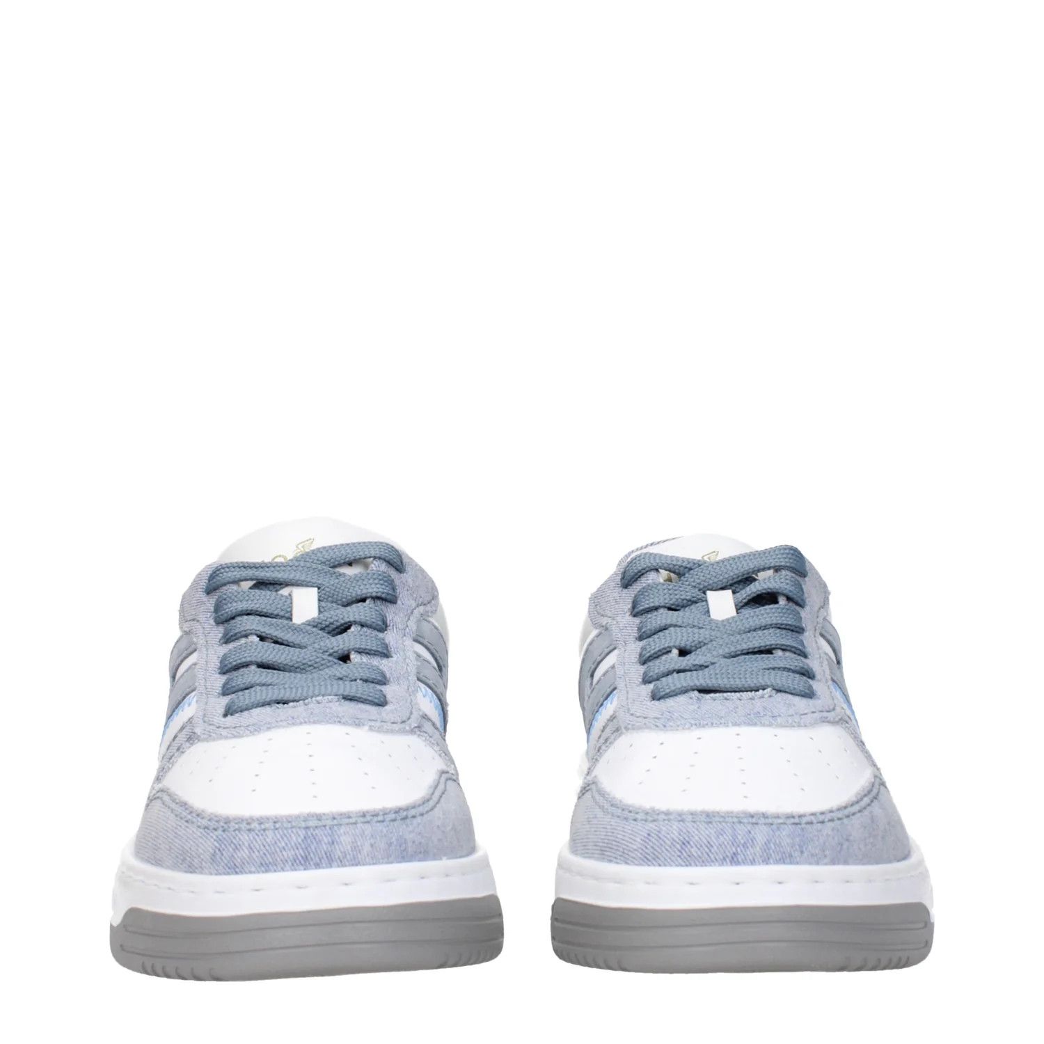 Hogan ob1o1e1124 Leather Sneakers in Heavenly/White Size US 10 / IT 40 - 3 Thumbnail