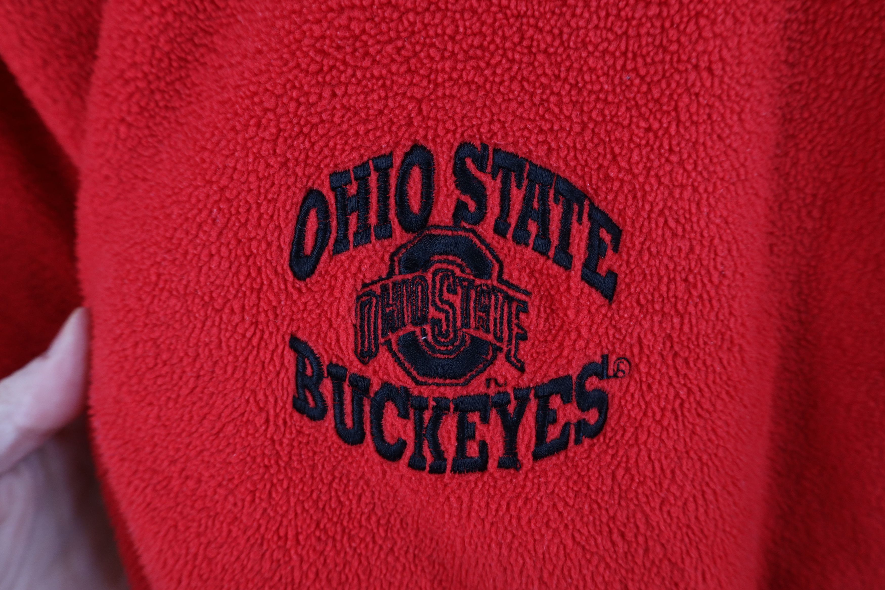 Vintage Vintage 90s Ohio State University Fleece Crewneck Sweater Size US XXL / EU 58 / 5 - 4 Thumbnail