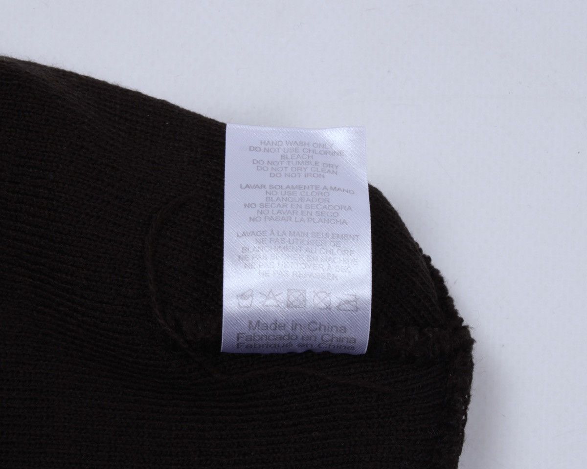 Huf HUF Acrylic Black Beanie Hat Logo Front Size ONE SIZE - 5 Thumbnail