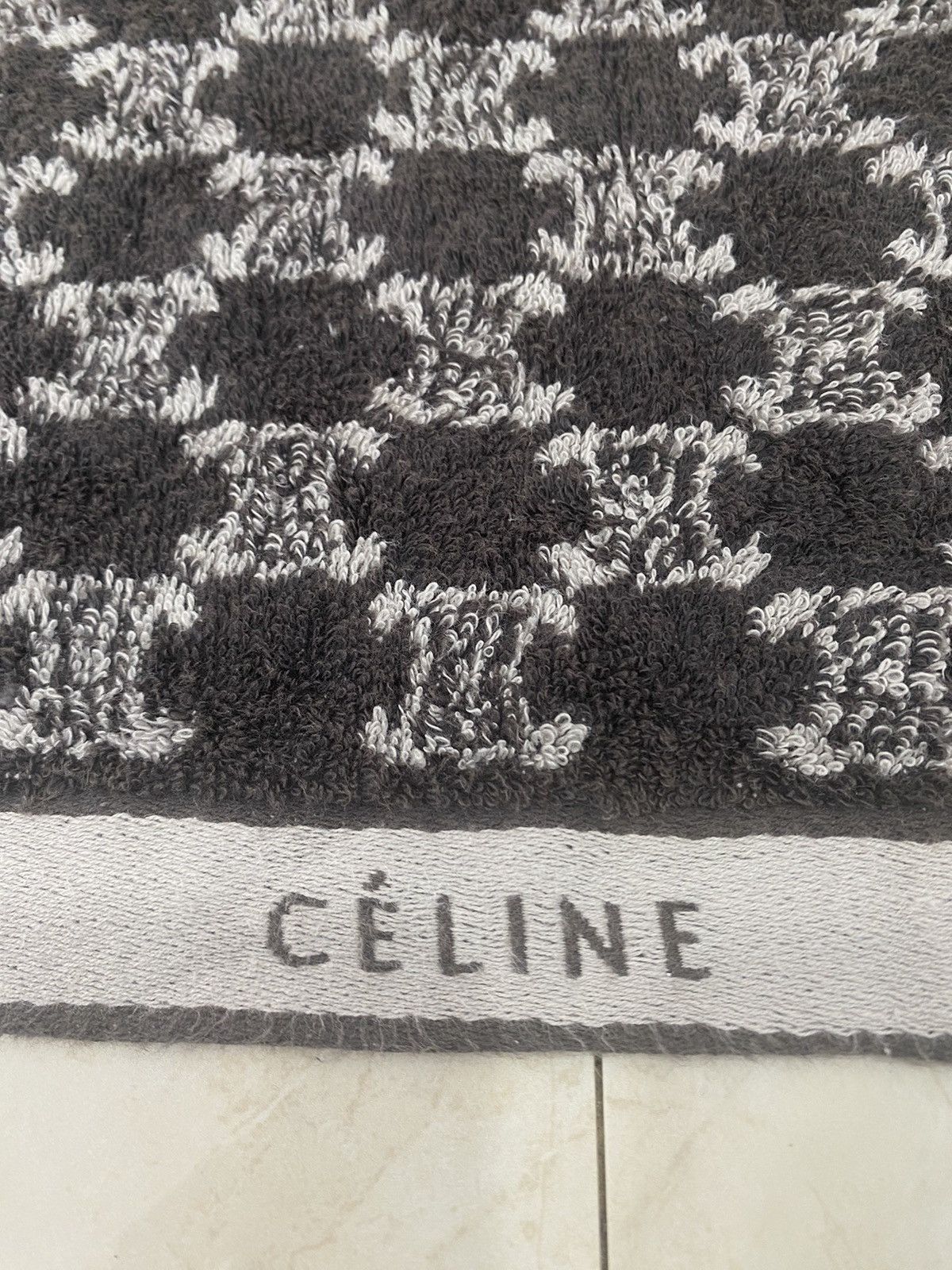 Celine 💥VINTAGE CELINE Face / Hand Towel Size ONE SIZE - 4 Thumbnail