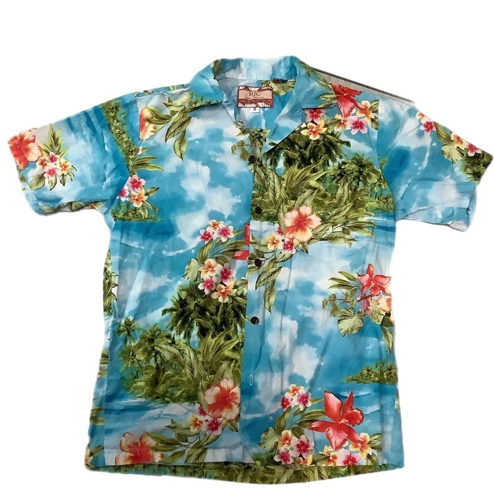 Other Vintage 80s RJC Hawaiian shirt Size US S / EU 44-46 / 1 - 1 Thumbnail