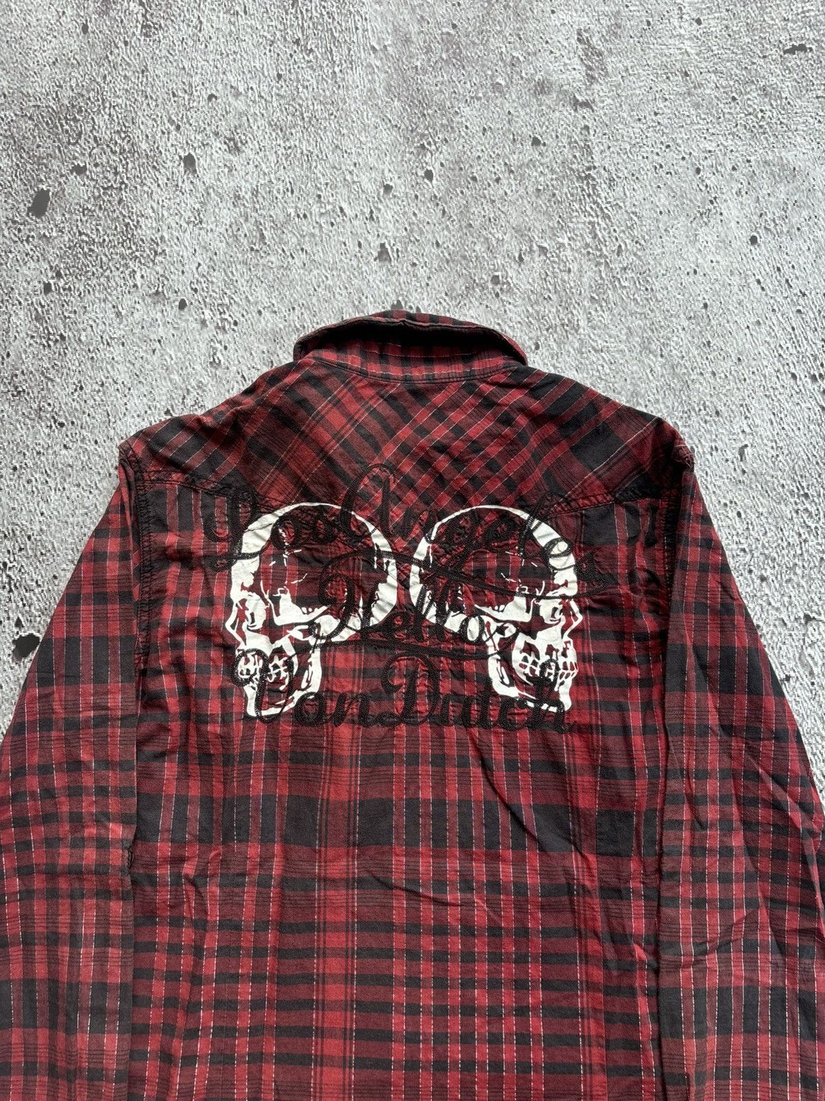 Hysteric Glamour Y2k Von Dutch Skull Ifsix Punk style Shirt Size US M / EU 48-50 / 2 - 5 Thumbnail