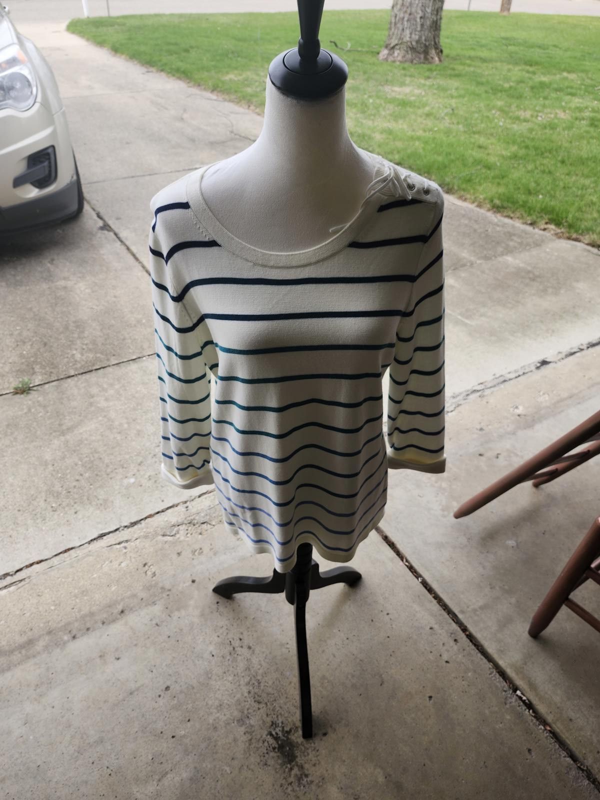 Designer Talbots Lp knit top Size L / US 10 / IT 46 - 1 Thumbnail