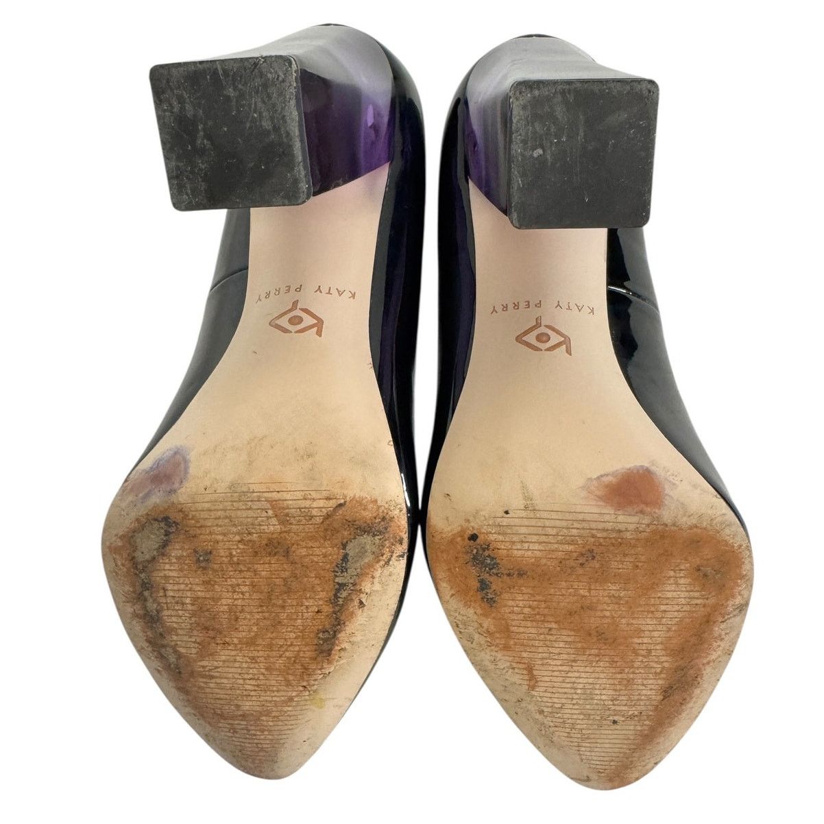 Other Katy Perry A.W. Black Patent Purple Ombre Heel Pump Size 9 Size US 9 / IT 39 - 7 Thumbnail