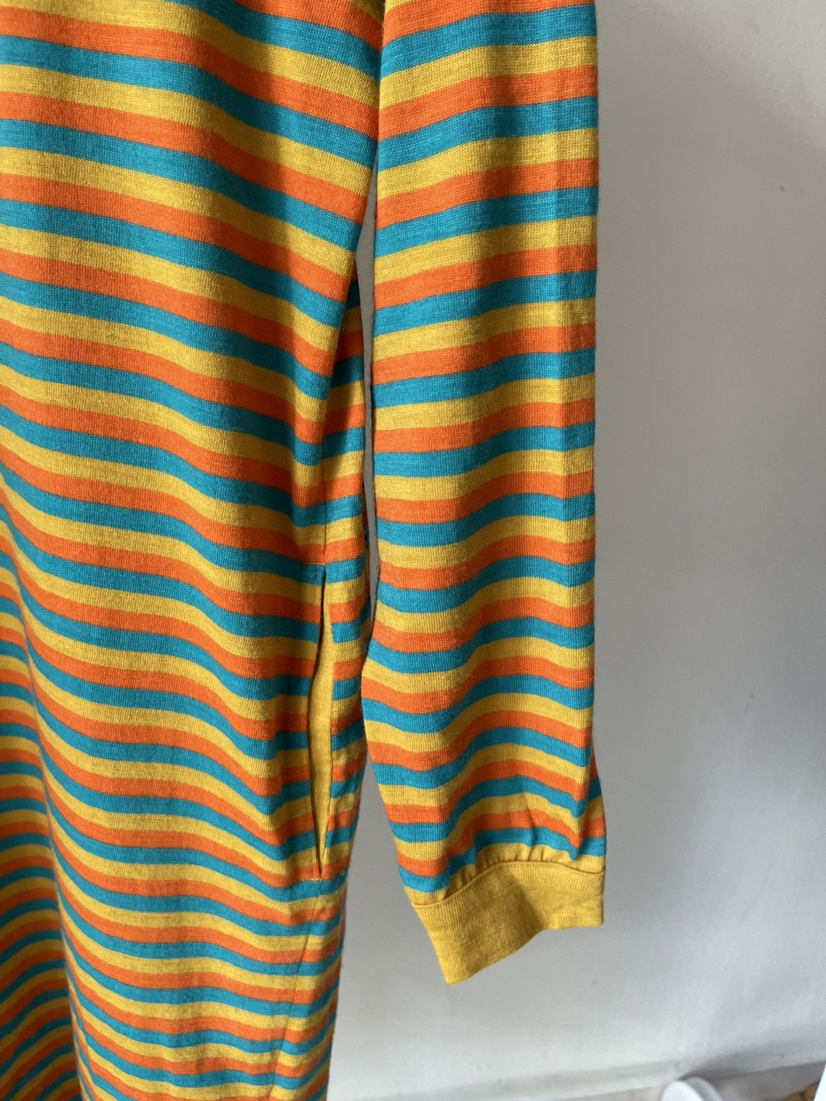 Issey Miyake × Pleats Please Issey Miyake 70s Issey Miyake Stripe Dress Size M / US 6-8 / IT 42-44 - 5 Thumbnail