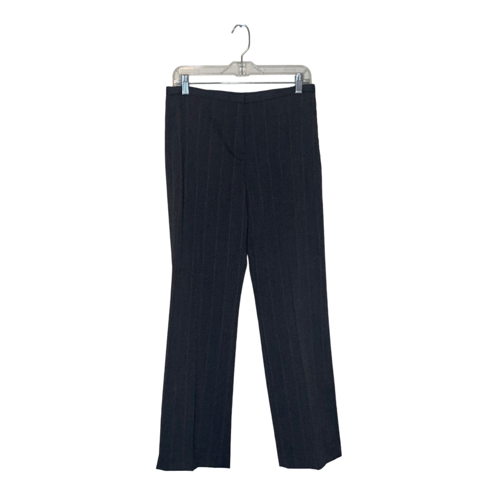 Calvin Klein Calvin Klein gray pinstripes dress pants size 6P Size 31" - 2 Thumbnail