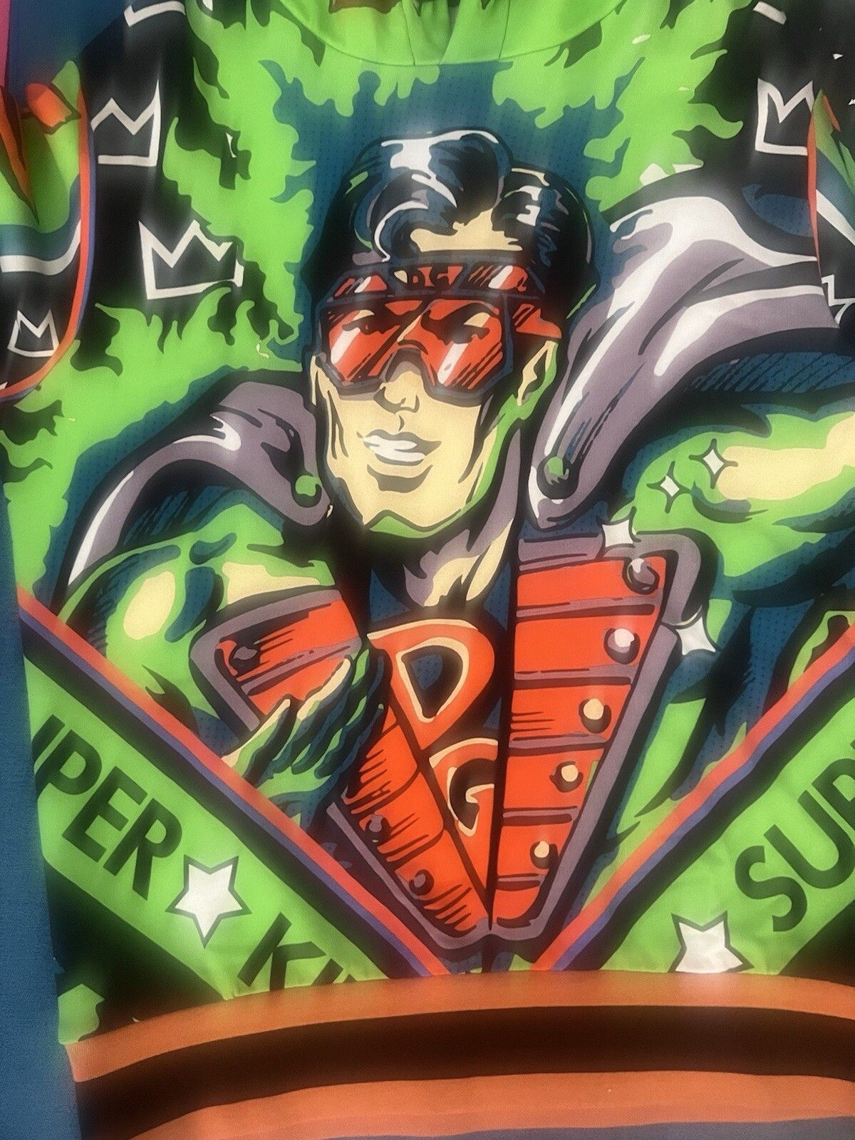 Dolce & Gabbana Superhero King Print Hoodie In Multicolor Size 48 Size US M / EU 48-50 / 2 - 3 Thumbnail