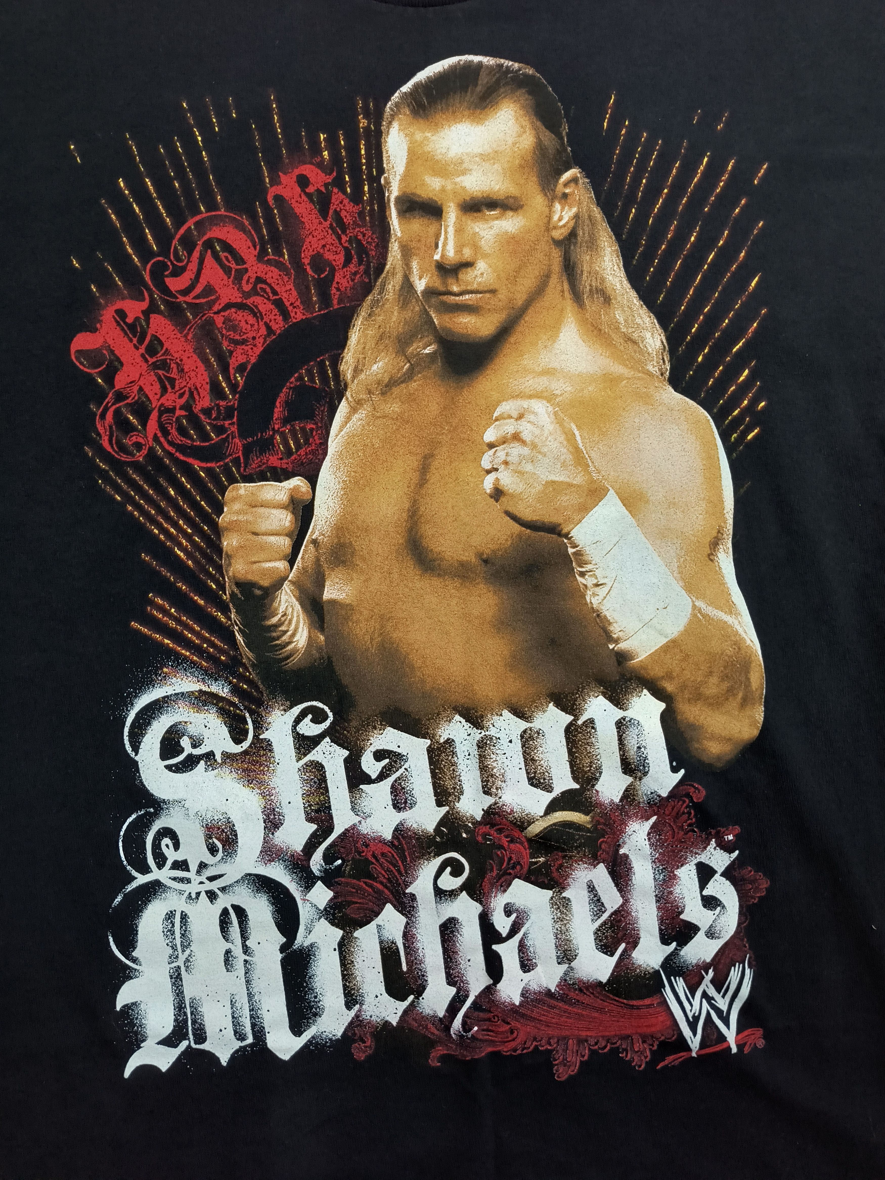 WWE Y2K WWE Shawn Michaels 2007 tee Size US XL / EU 56 / 4 - 1 Thumbnail