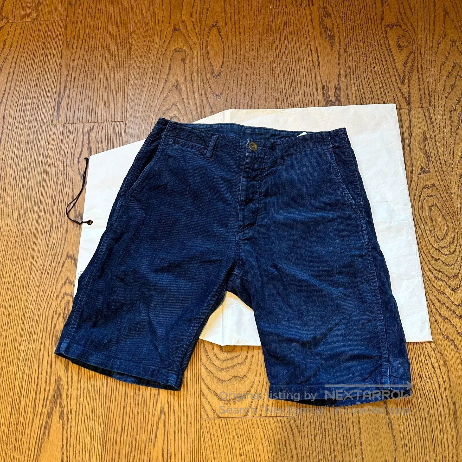 Visvim visvim chino shorts slub cords 18ss. Size US 26 / EU 42 - 1 Thumbnail