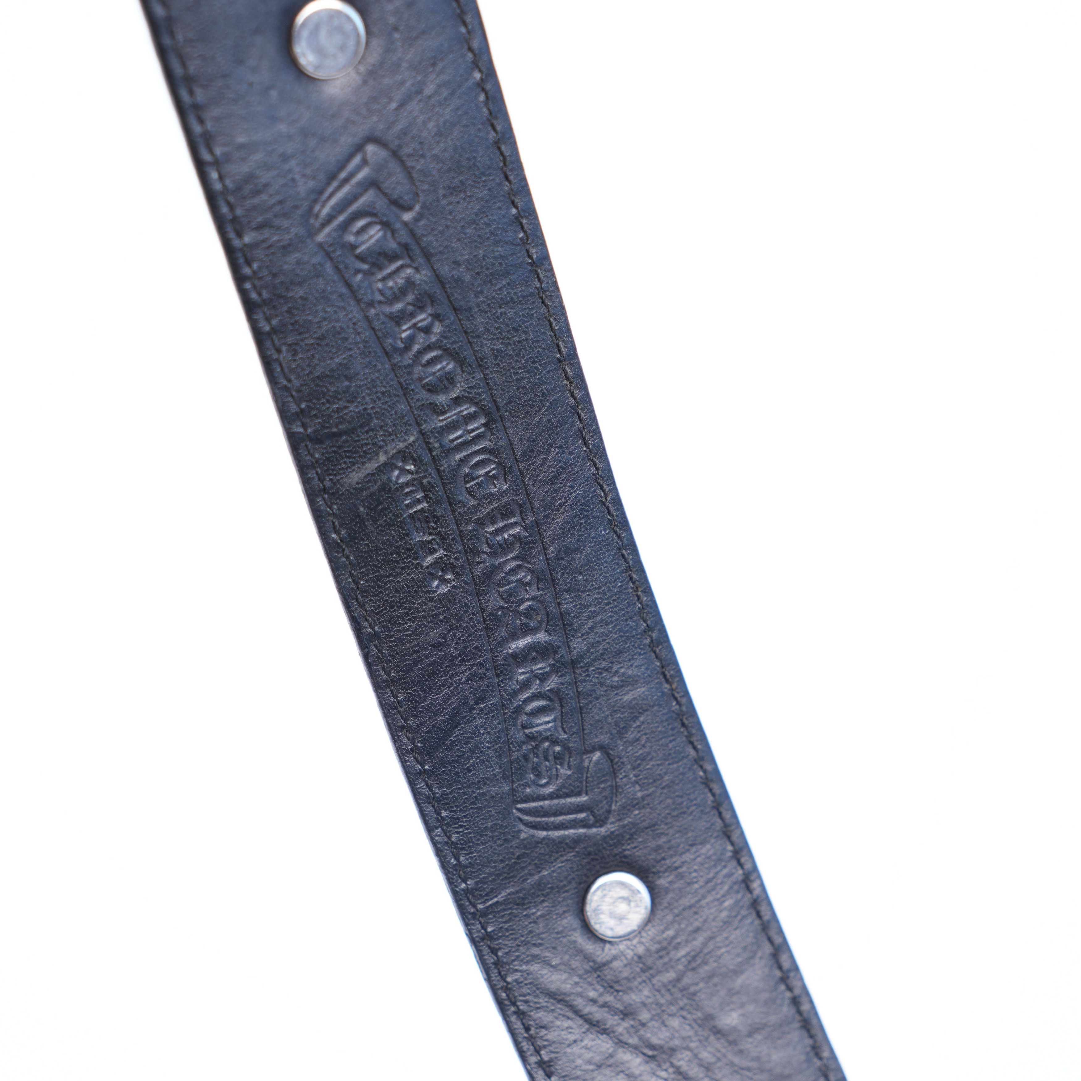 Chrome Hearts CHROME HEARTS STAR STUDDED BELT STRAP Size 32 - 4 Thumbnail