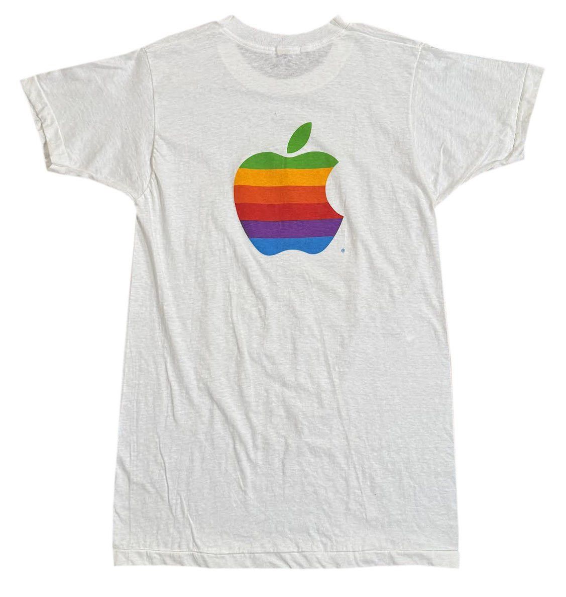 Vintage Vintage Apple Logo T Shirt (Size M) Size US M / EU 48-50 / 2 - 1 Thumbnail
