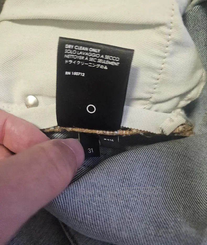 Amiri Amiri Distressed Denim Jeans. Size US 31 - 7 Thumbnail