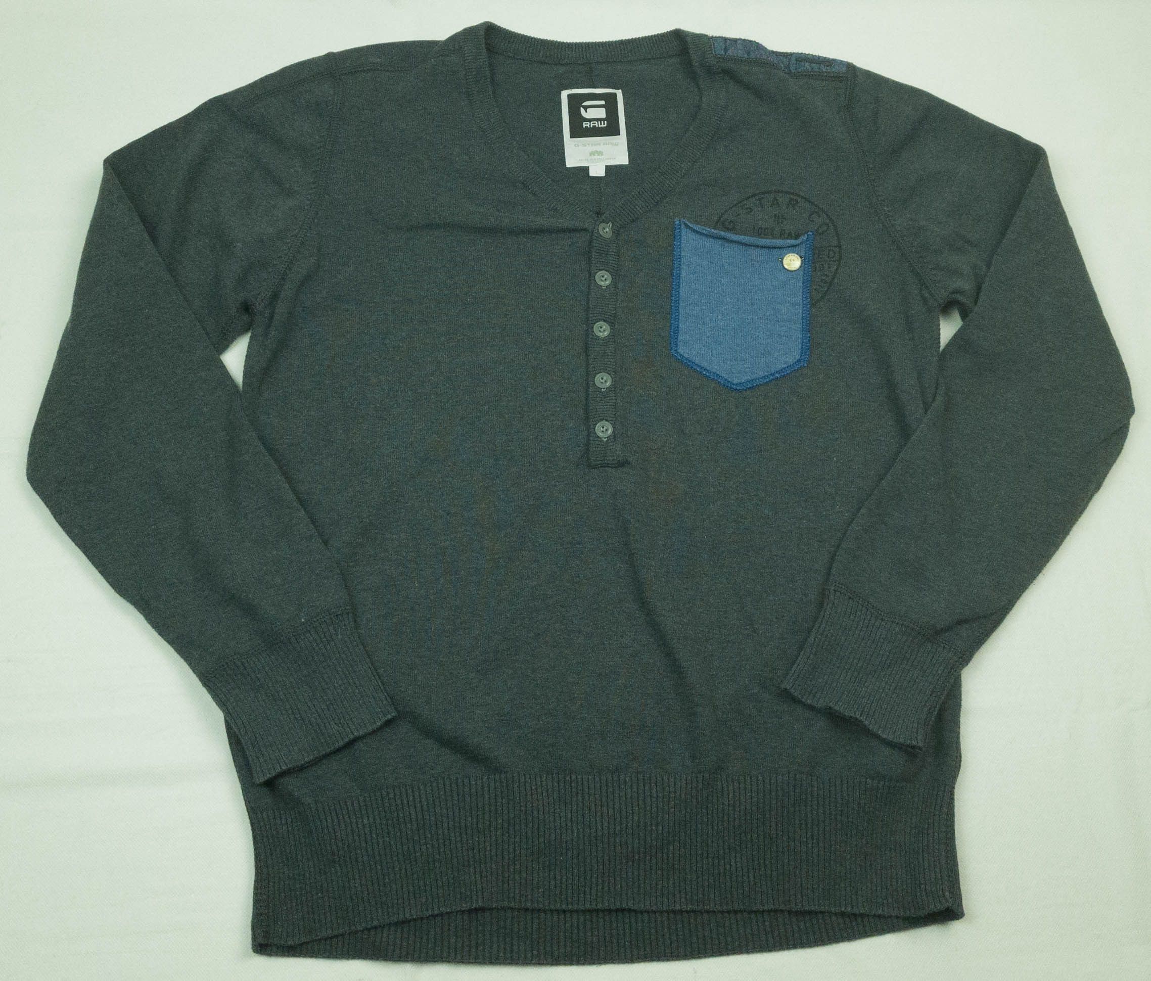 G-Star G-Star mens jumper cotton size M (LABEL L ASIA) vgc Size US M / EU 48-50 / 2 - 3 Thumbnail