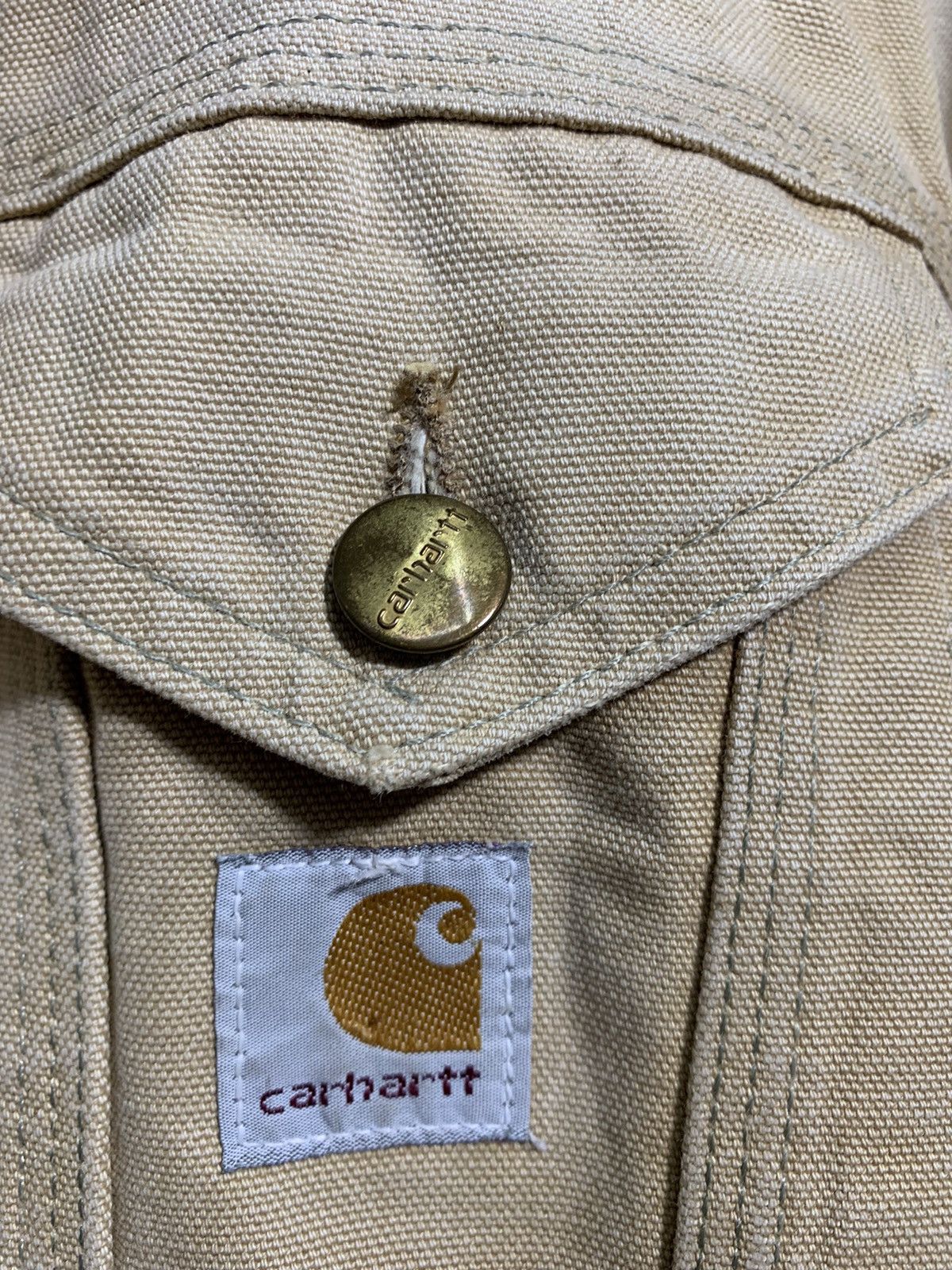 Carhartt × Vintage 🔥VTG CARHARTT TRUCKERS JACKETS Size US M / EU 48-50 / 2 - 10 Thumbnail