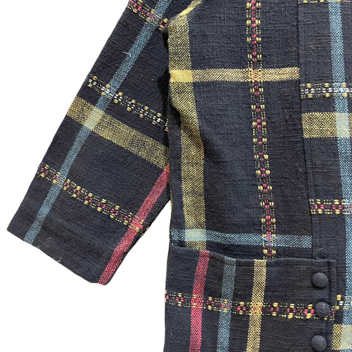 Indigo × Japanese Brand × Vintage Rare Vintage Japanese Boro Shashiko Single Button Jacket Size US M / EU 48-50 / 2 - 7 Thumbnail