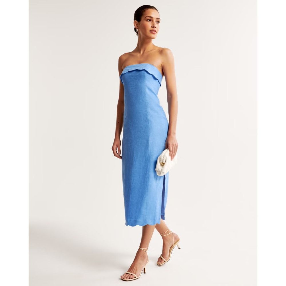 long sleeve dressy dresses Floor Length Deep V Neck Wholesale Formal Dresses
