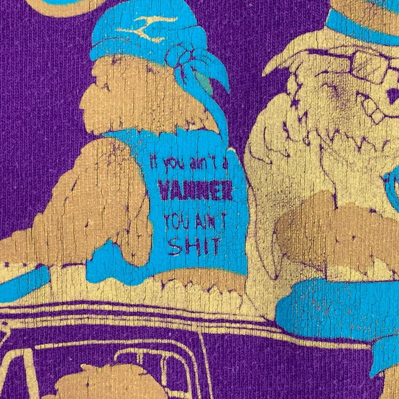 Fruit Of The Loom Vintage 90s Vanatics Van Club T Shirt Springfield Large Size US L / EU 52-54 / 3 - 4 Thumbnail