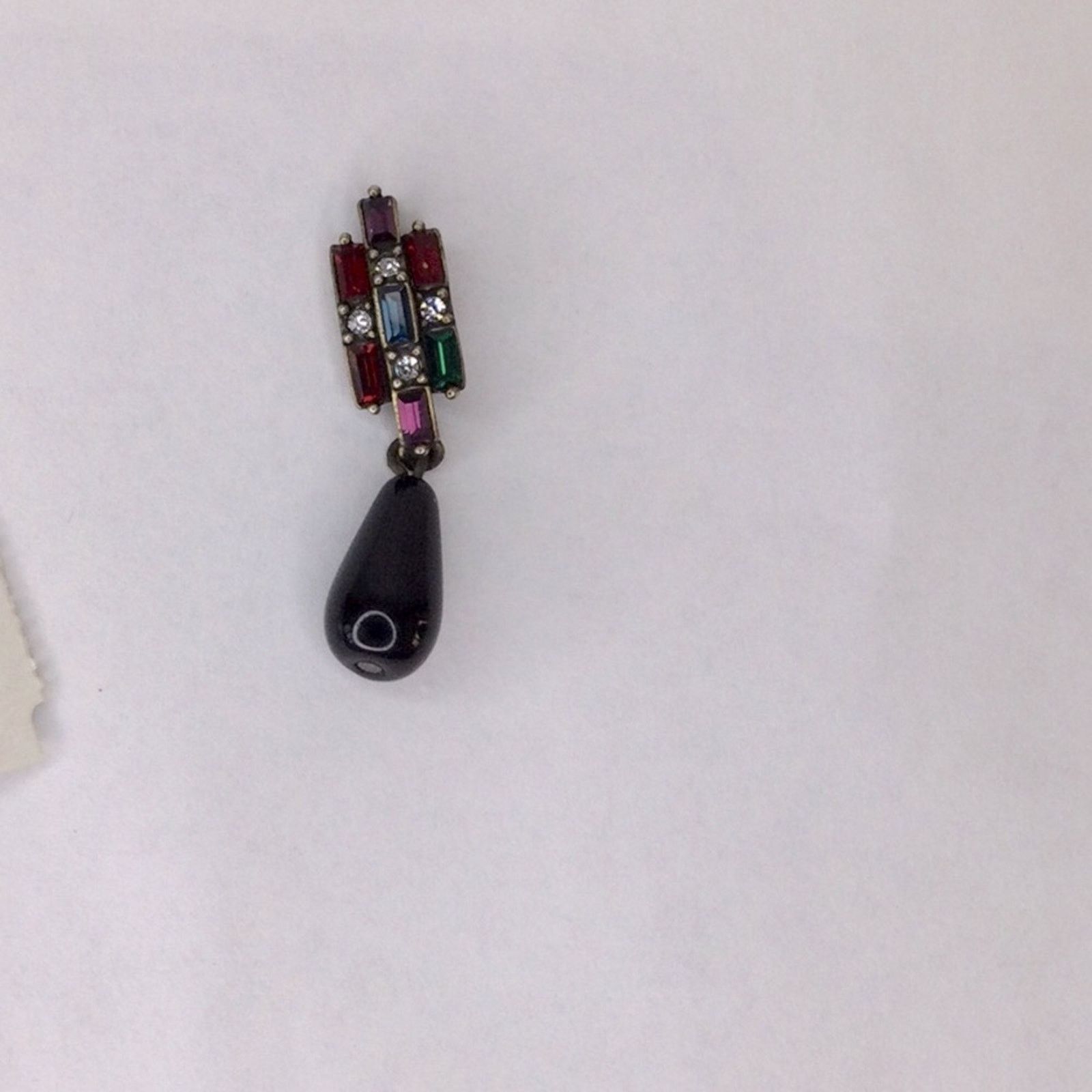 Chicos Chico's Retro1990's Rhinestone Dangle/Drop Post Earrings NWT Size ONE SIZE - 14 Thumbnail