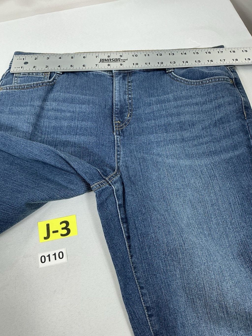 Style & Co Womans Style & Co Slim Leg Blue Jeans 16P 0110/J-3 Size 38" / US 16 / IT 52 - 5 Thumbnail