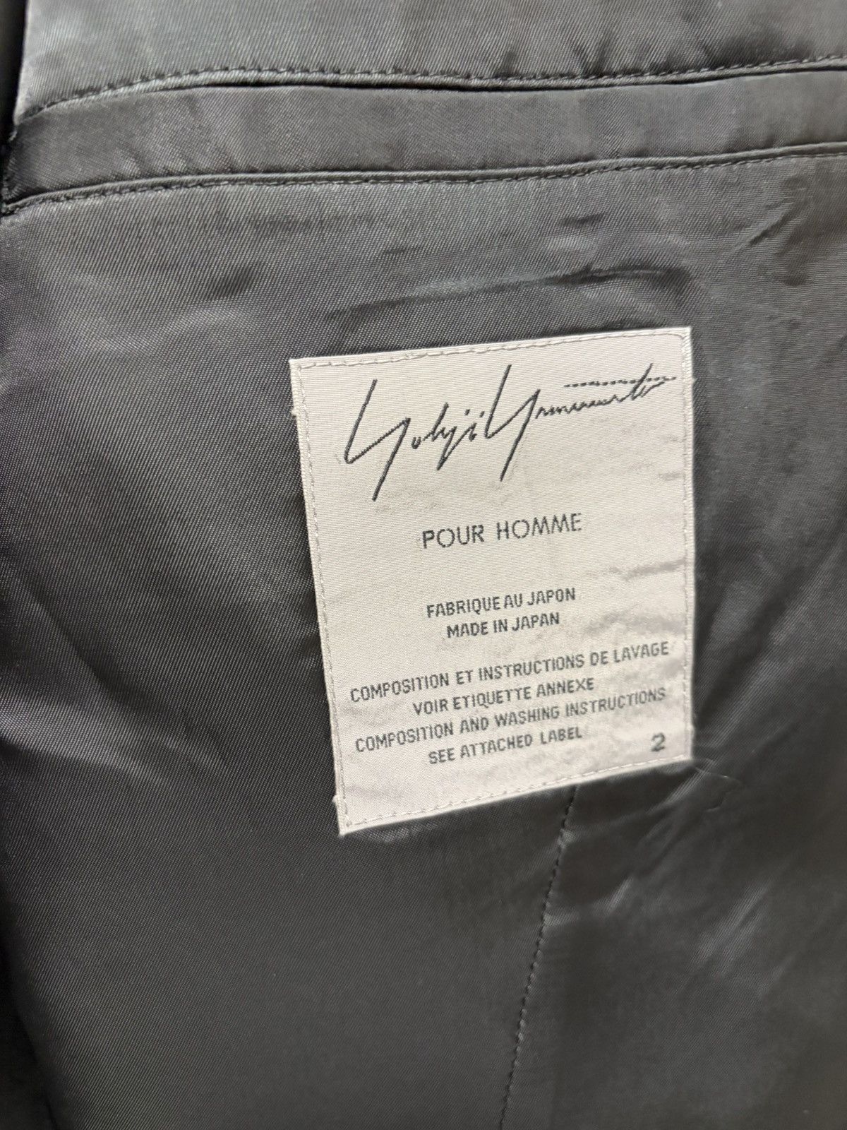 Yohji Yamamoto Yohji yamamoto pour homme multi color stitch vest Size US M / EU 48-50 / 2 - 5 Thumbnail