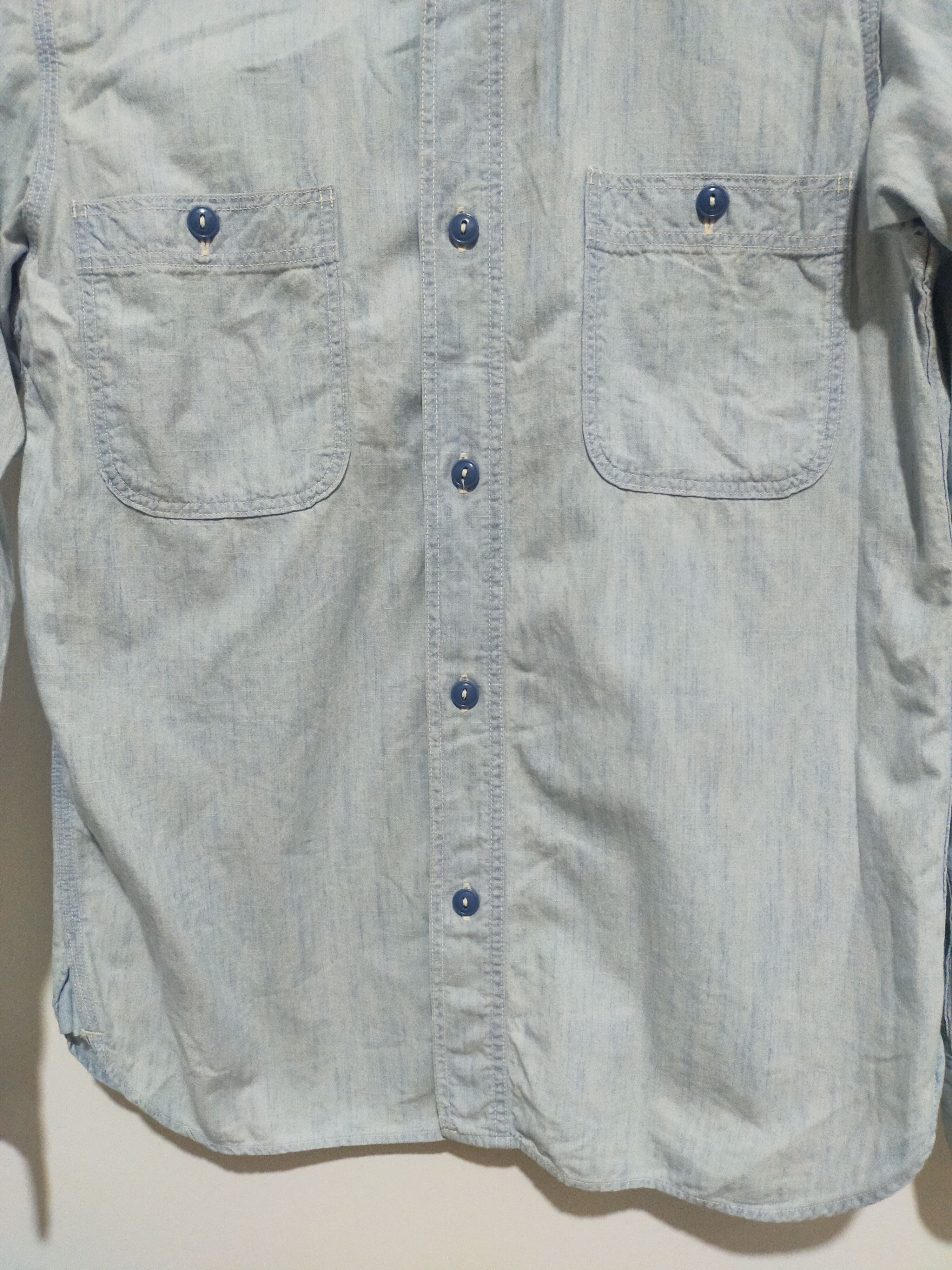 Orslow ORSLOW CHAMBRAY SHIRT Size US M / EU 48-50 / 2 - 7 Thumbnail