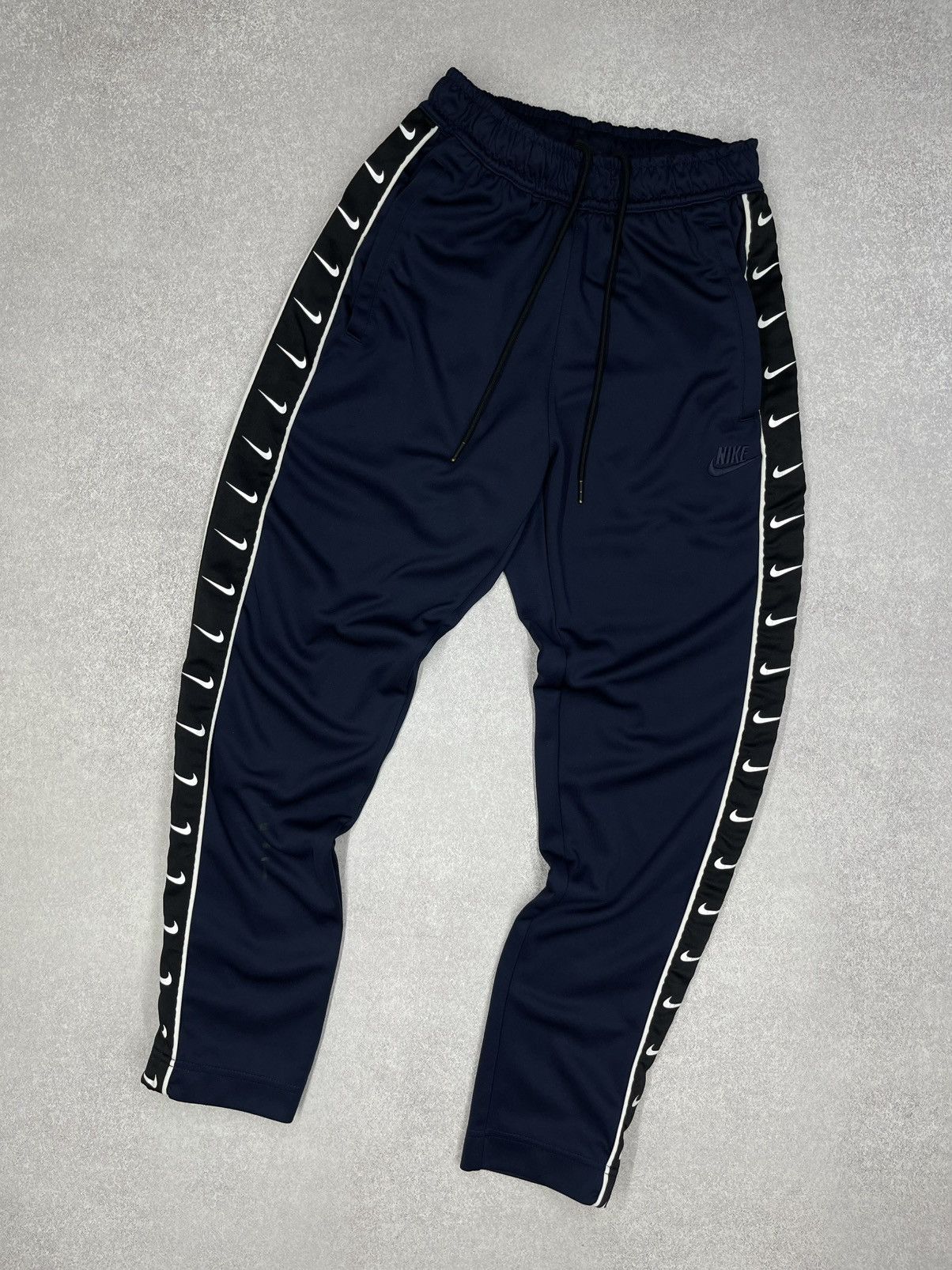 Nike Mens Nike Multilogo Swoosh Navy Sweatpants Lampas Size US 30 / EU 46 - 1 Thumbnail