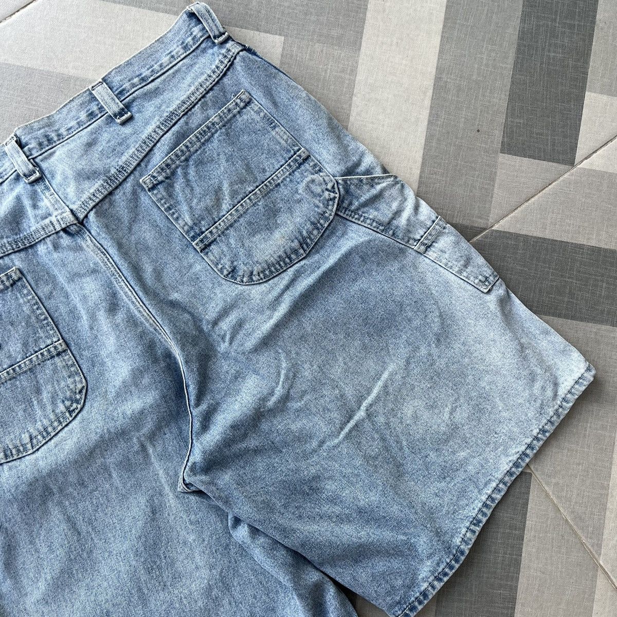 Lee × Vintage 90’s Lee Dungarees Carpenter Jorts Size US 40 / EU 56 - 4 Thumbnail