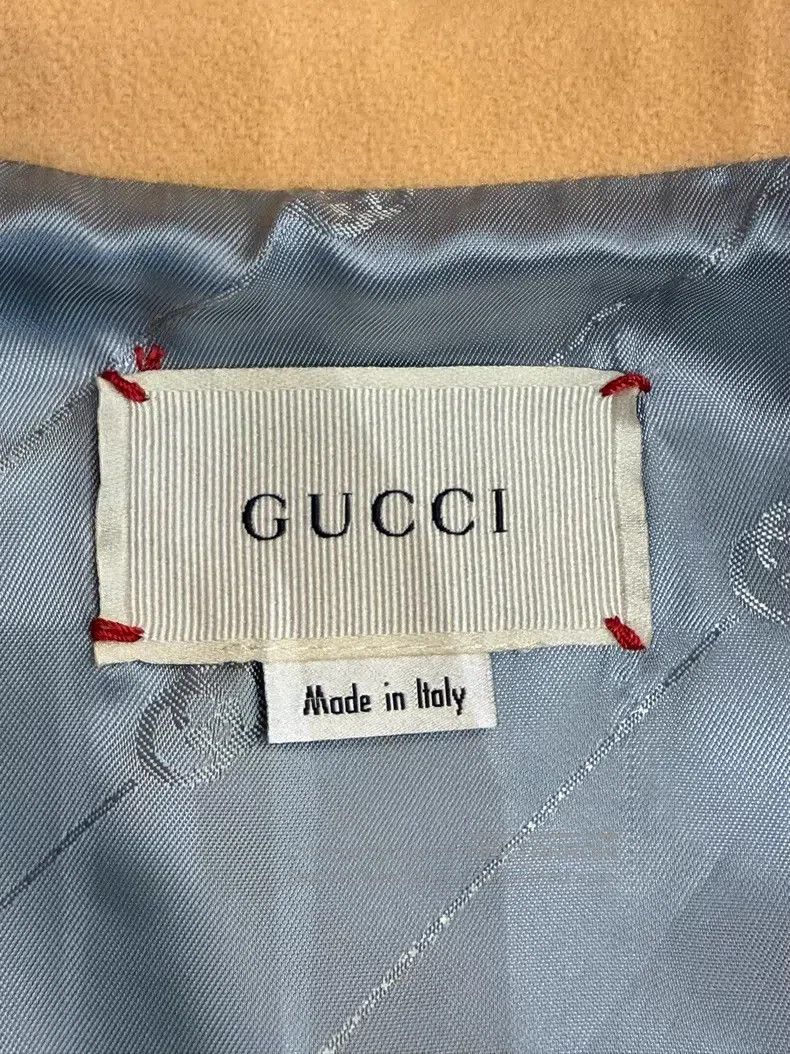 Gucci Gucci Size 12 Co-branded woollen coat Size L / US 10 / IT 46 - 4 Thumbnail
