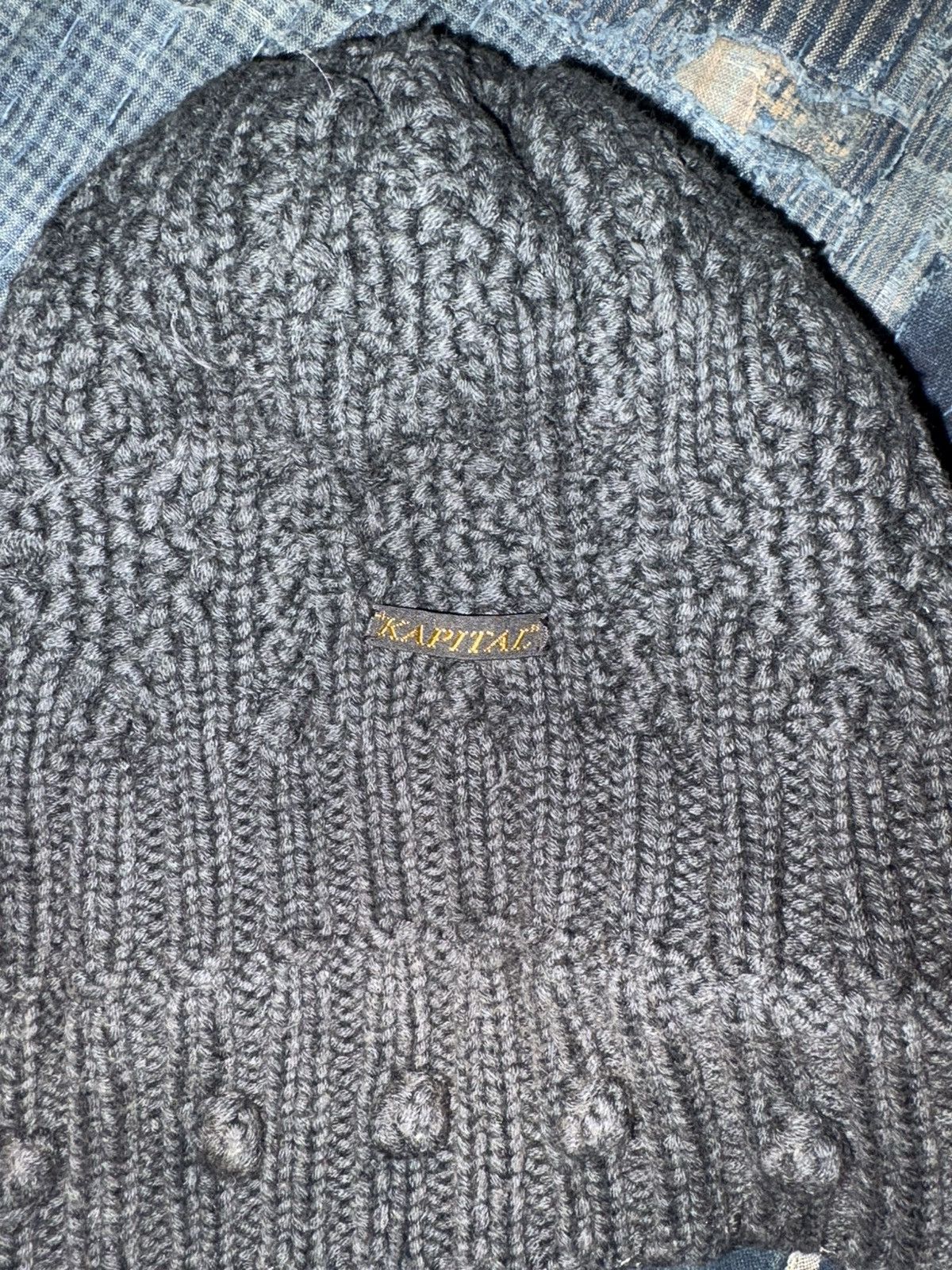 Kapital Kapital Napoléon knit CAP beanie Size ONE SIZE - 3 Thumbnail