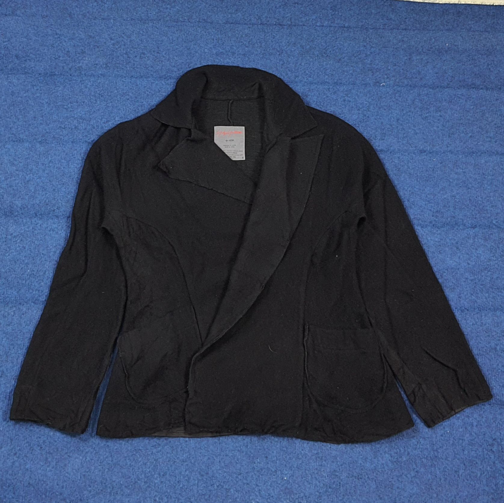 Yohji Yamamoto Archival Yohji Yamamoto +NOIR Wool Blend Avant-Garde Jacket Size US S / EU 44-46 / 1 - 1 Thumbnail