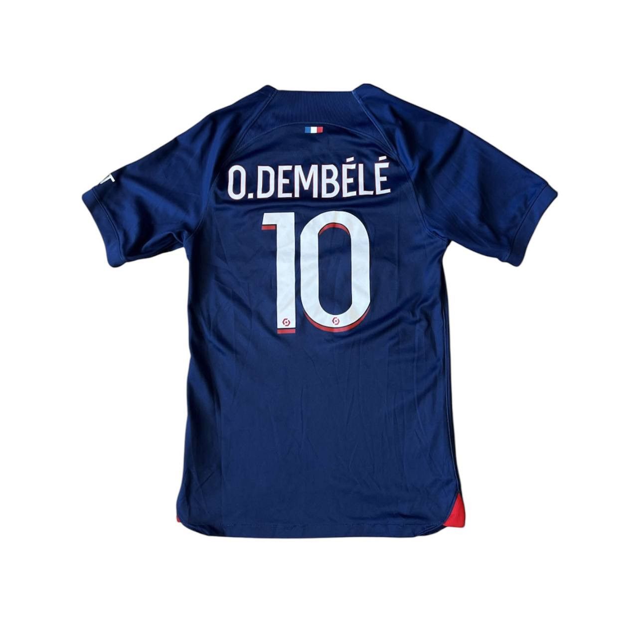 Nike 2023 PSG PARIS SAINT GERMAIN #10 DEMBELE NIKE SOCCER SHIRT Size US XS / EU 42 / 0 - 1 Thumbnail
