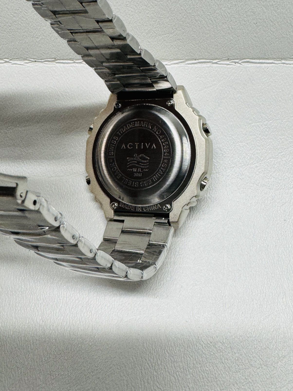 Invicta Activa X INVICTA Digital 45.5mm Unisex Watch Silver Size 46 - 5 Thumbnail
