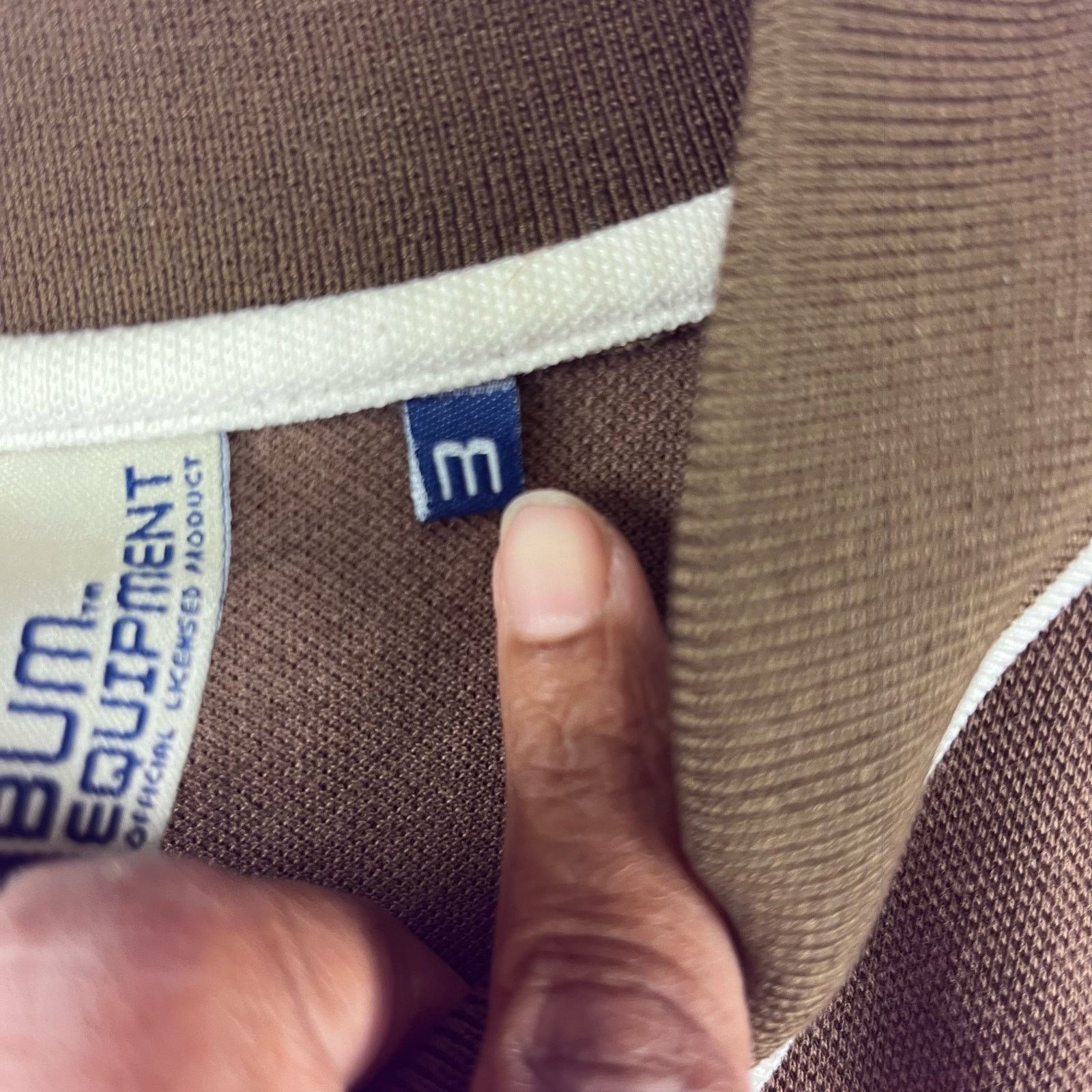 Other VTG BUM Equipment Mens Medium Polo Shirt Waffle Knit Skater Size US M / EU 48-50 / 2 - 5 Thumbnail