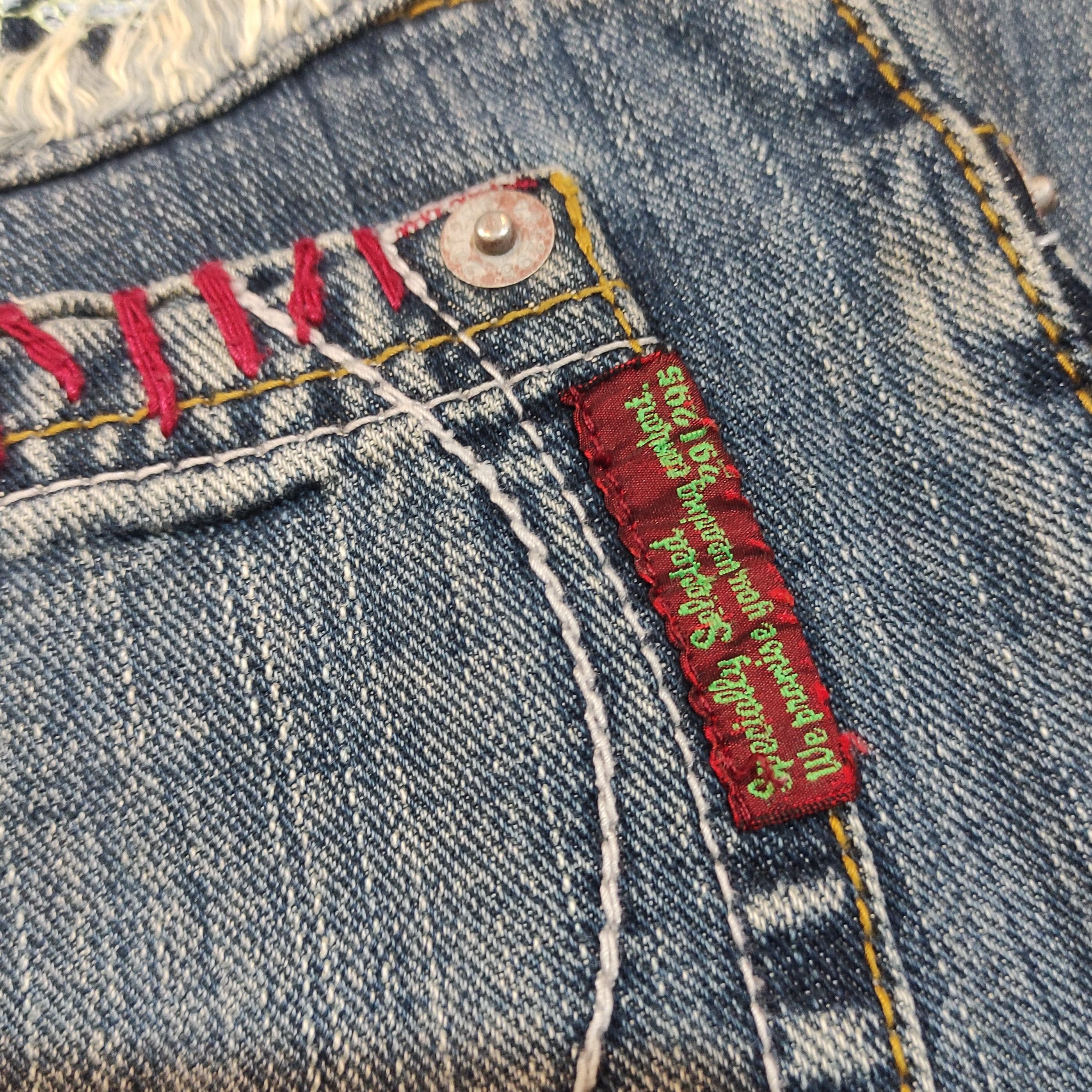291295=Homme 291259 = Homme Distressed Denim — Y2K Japanese Punk Size US 30 / EU 46 - 15 Thumbnail